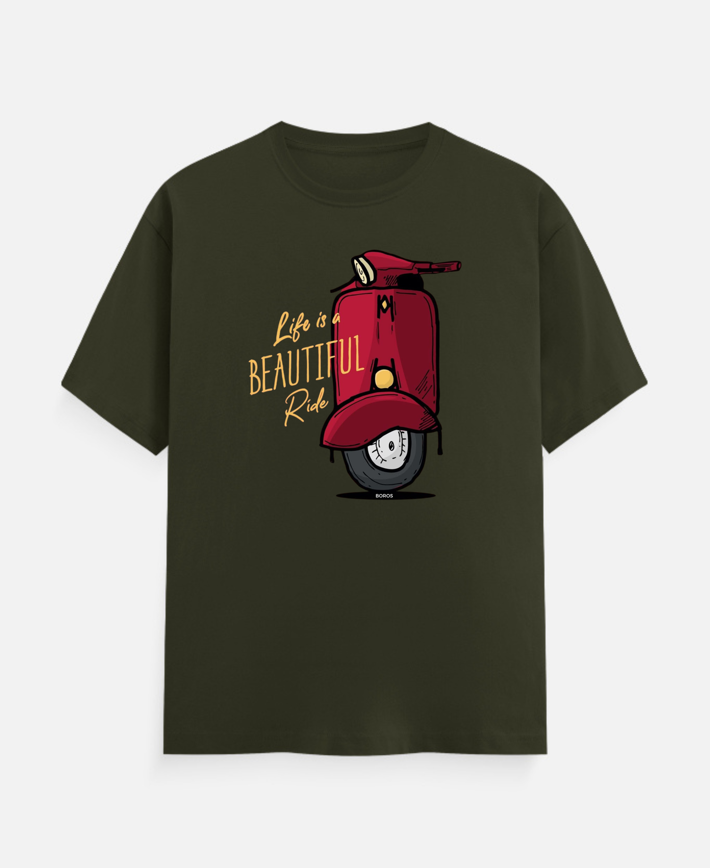 Life is a Beutiful Ride T Shirts