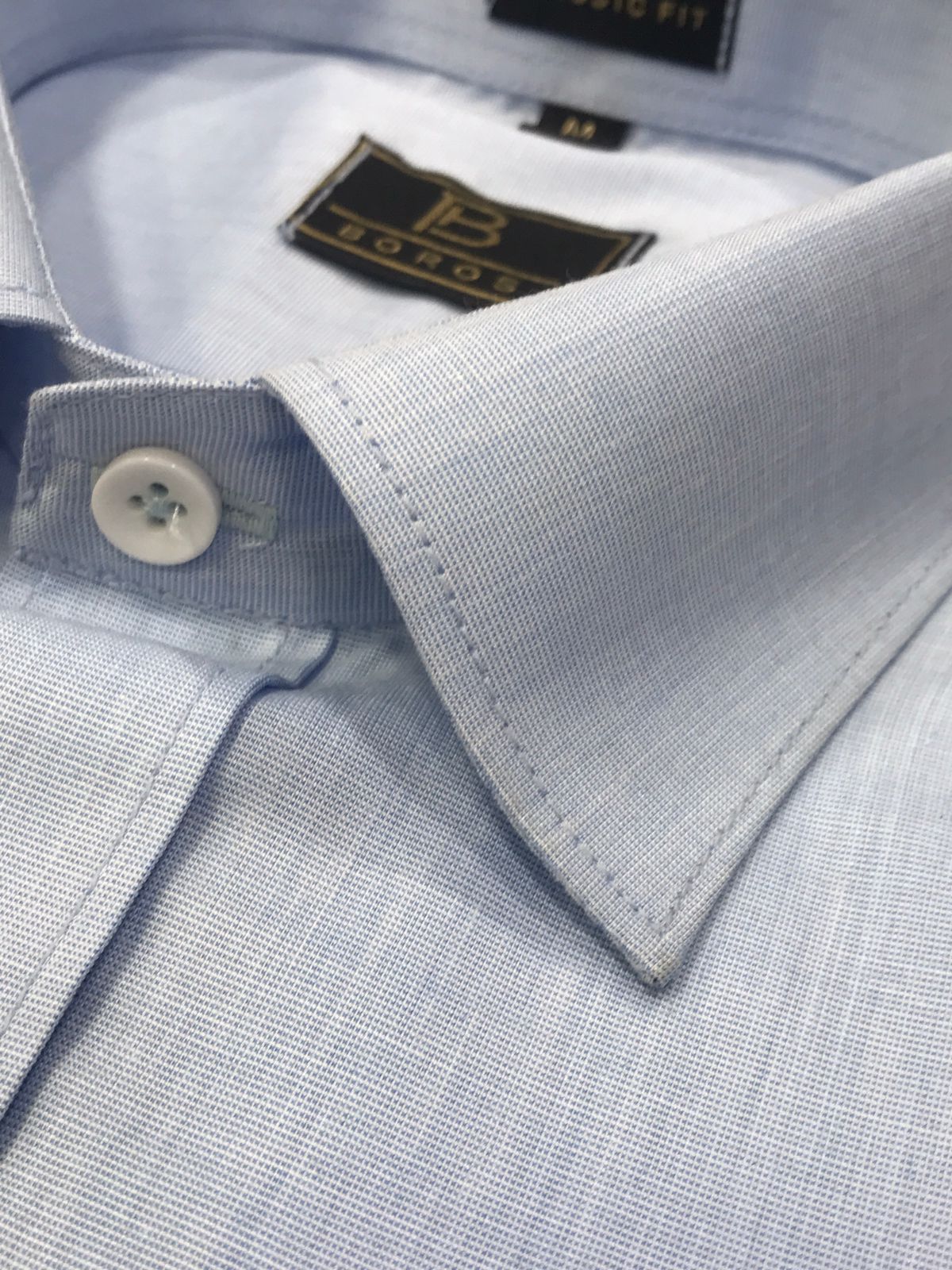 One Plus Light Blue shirt