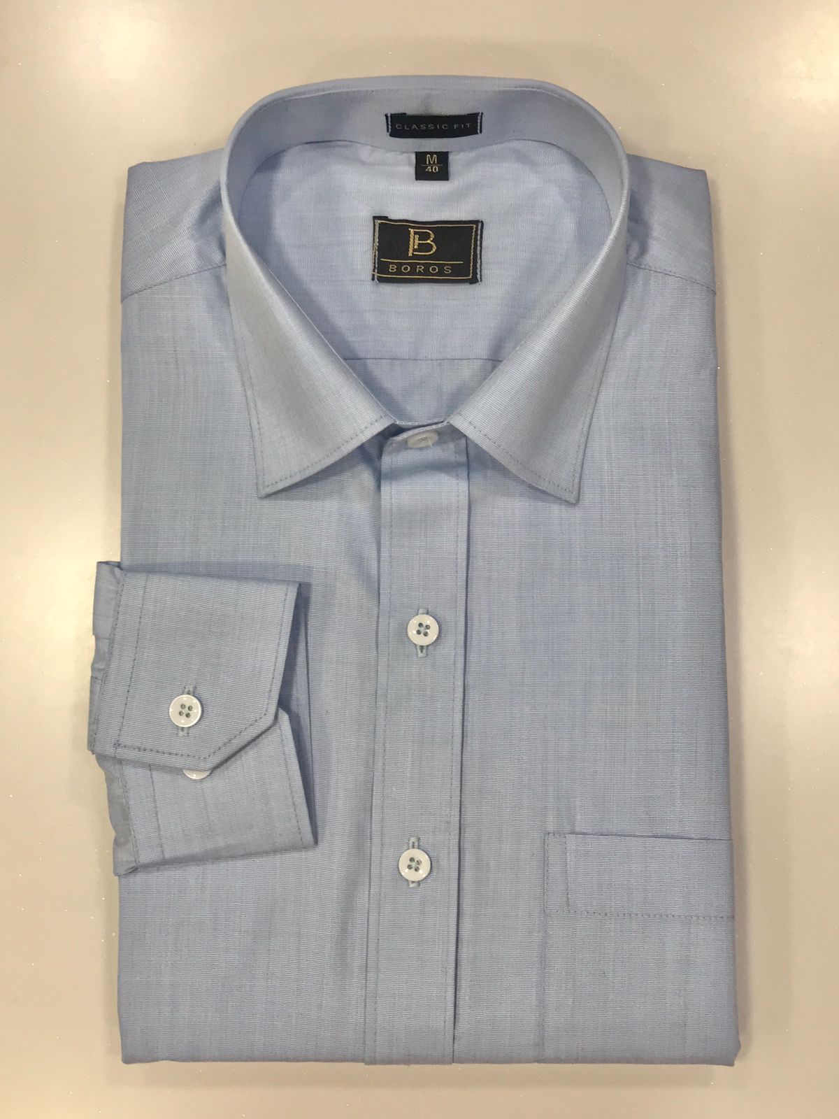 One Plus Light Blue shirt
