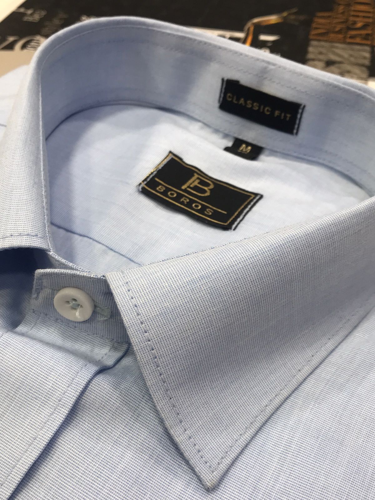 One Plus Light Blue shirt