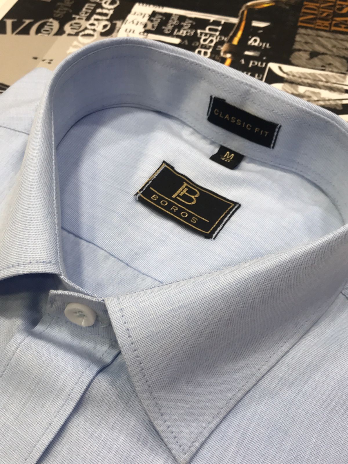 One Plus Light Blue shirt