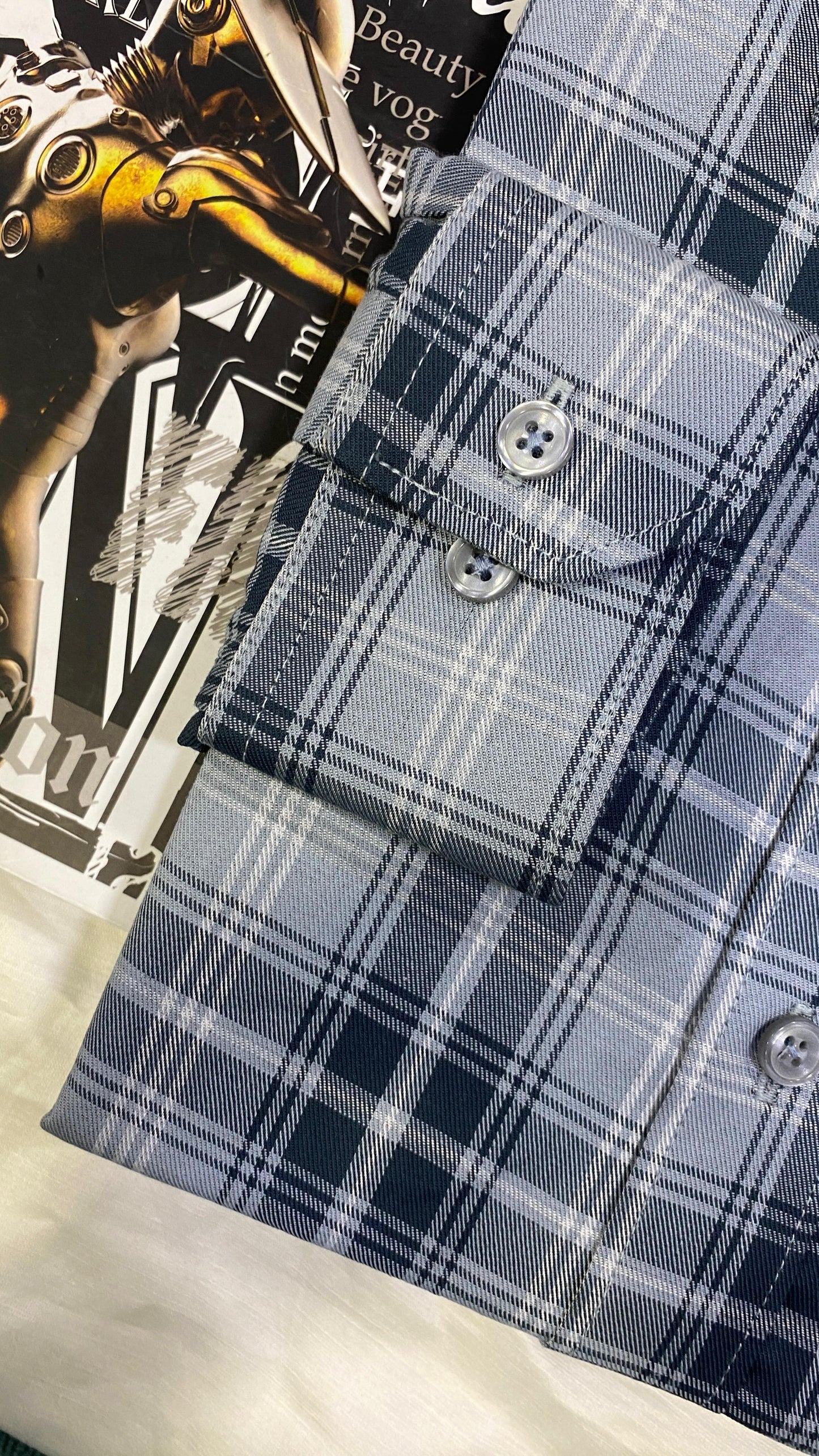 Ivory C Checks shirts