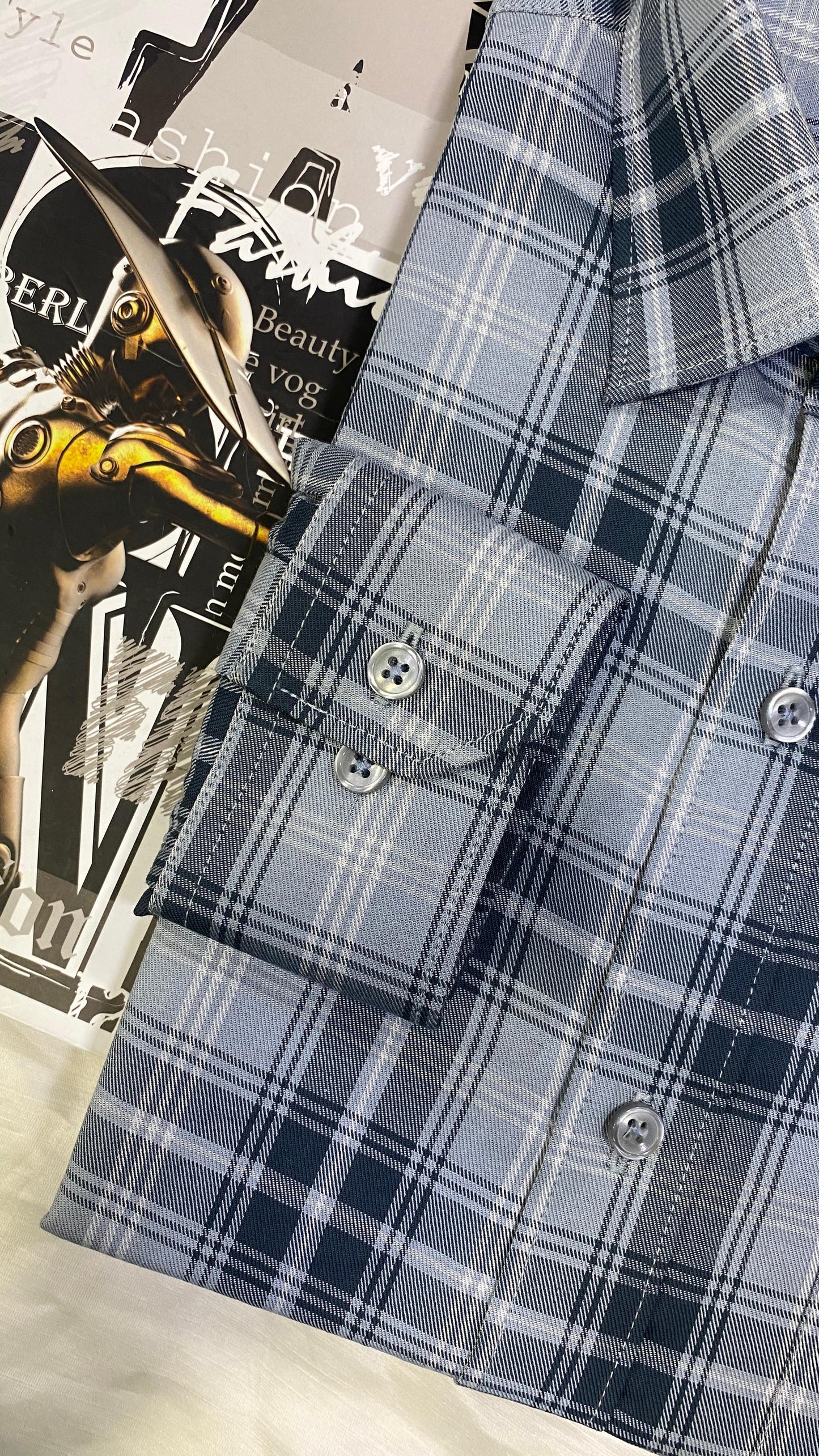 Ivory C Checks shirts