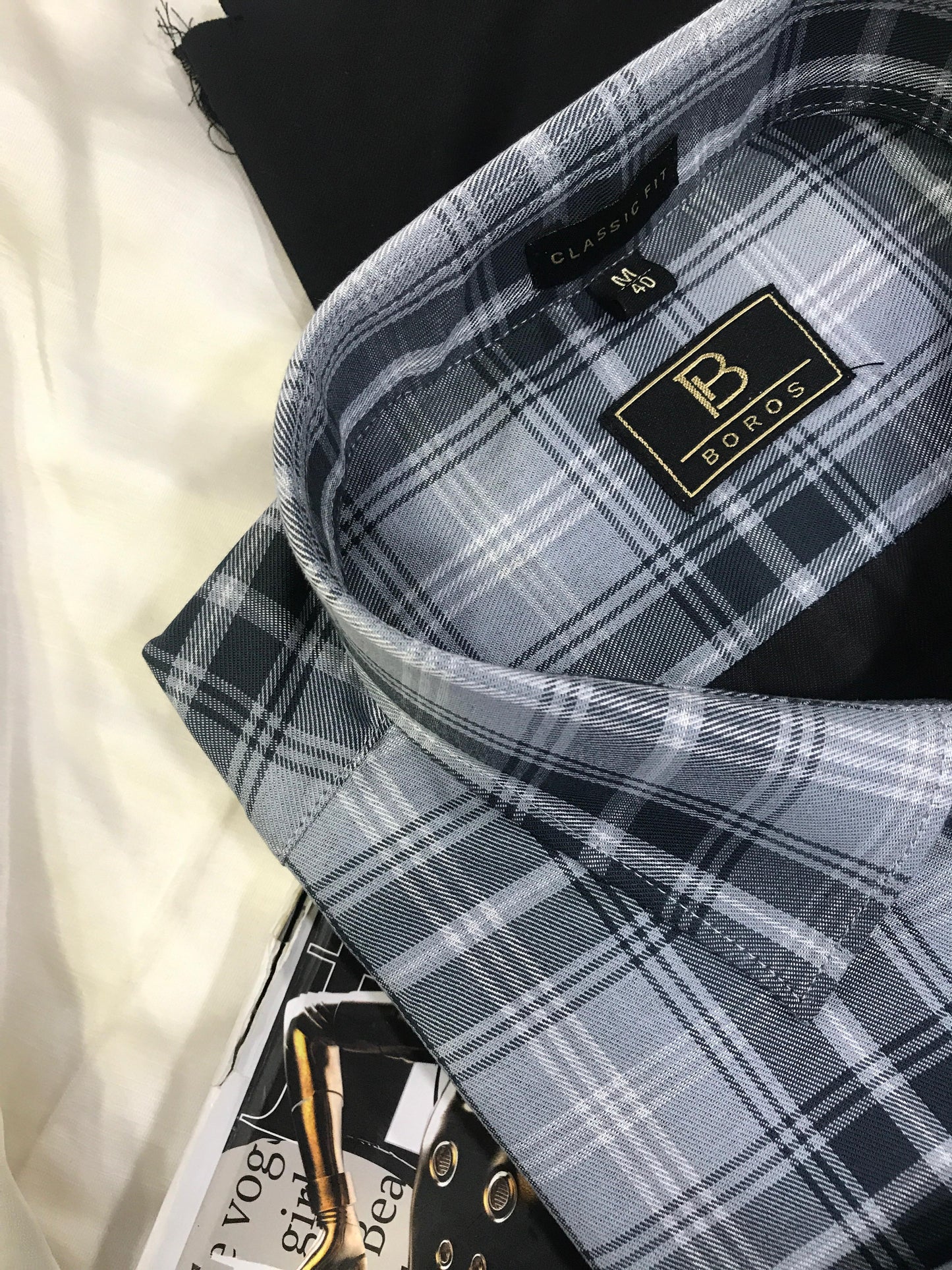 Ivory C Checks shirts