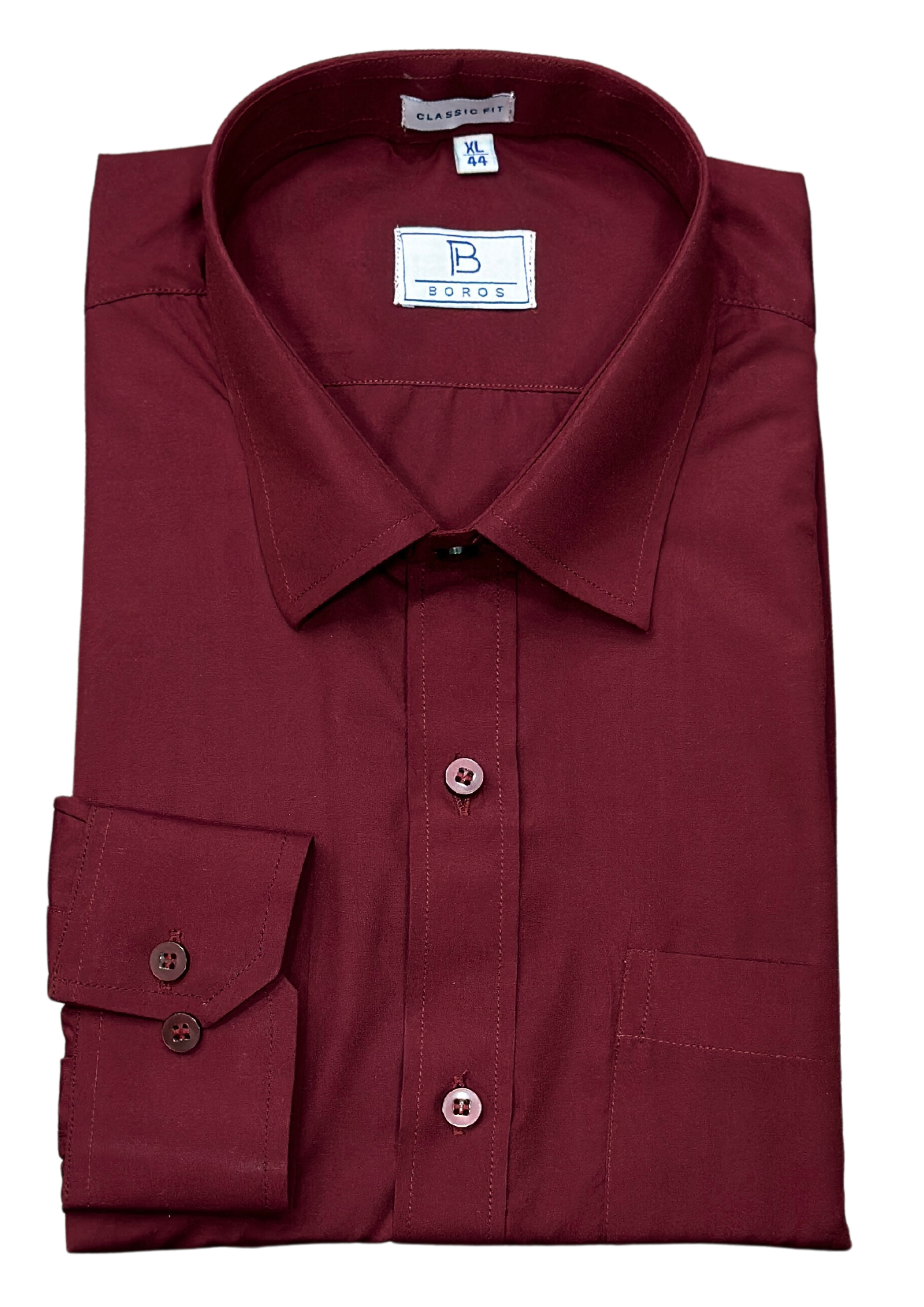 Solid Maroon Shirt