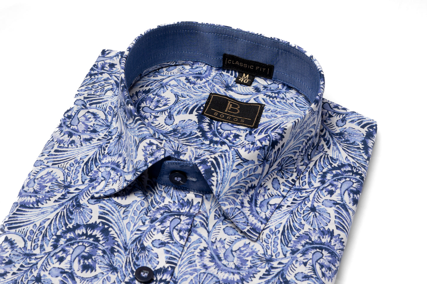 Chess Blue Print Shirt