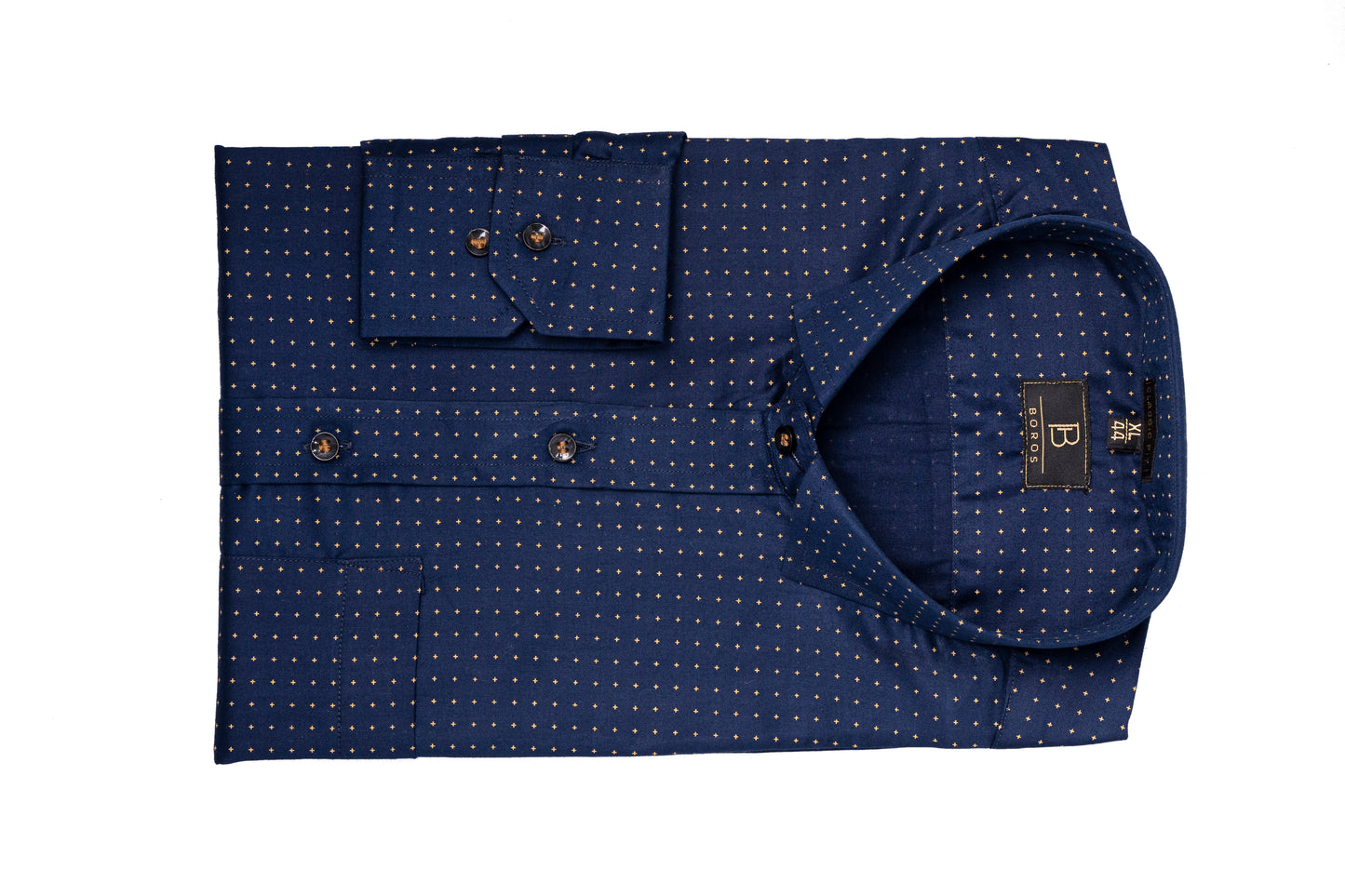 Futurstic Navy Blue Shirt