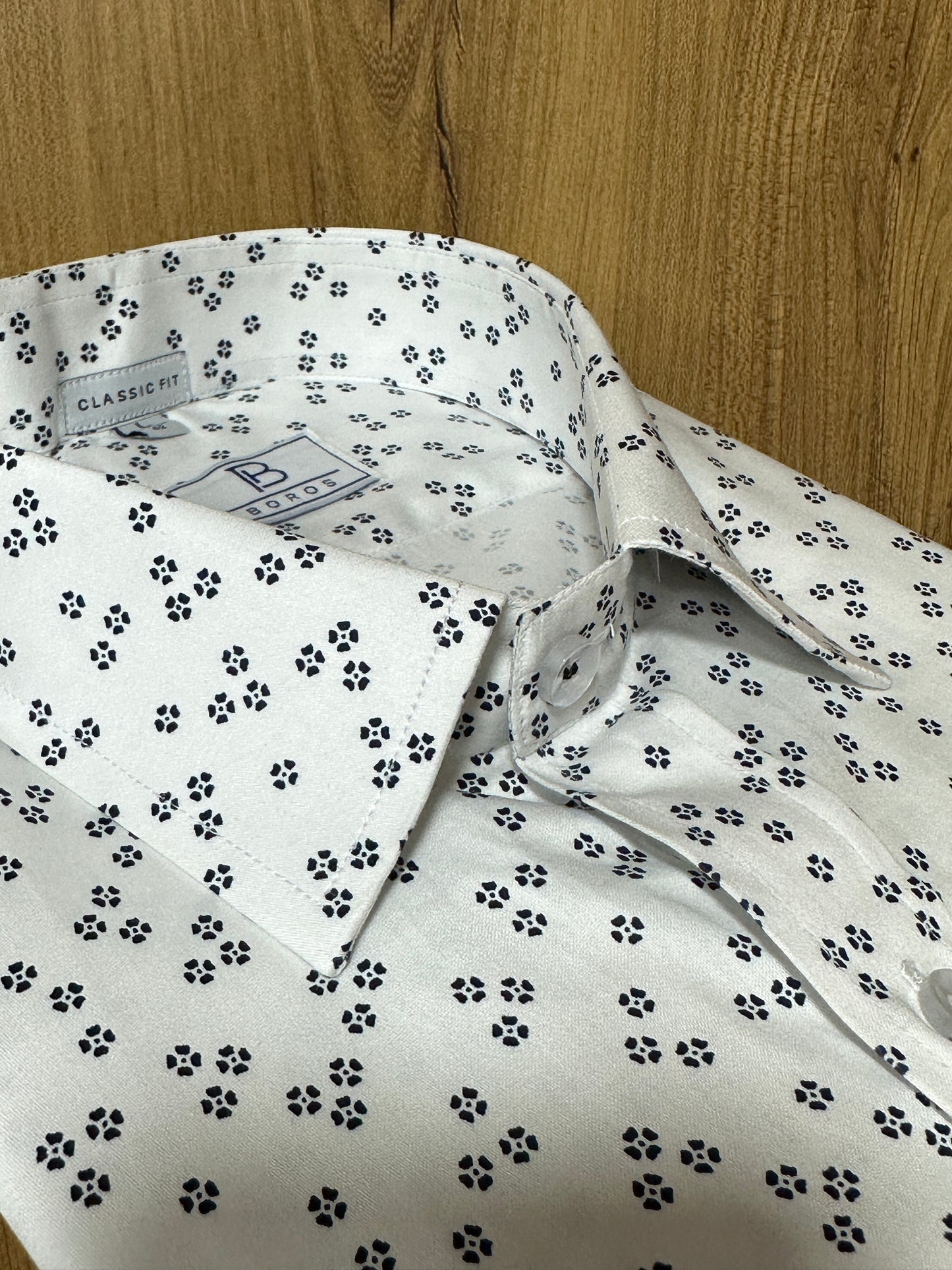 Snow White Floral Shirt