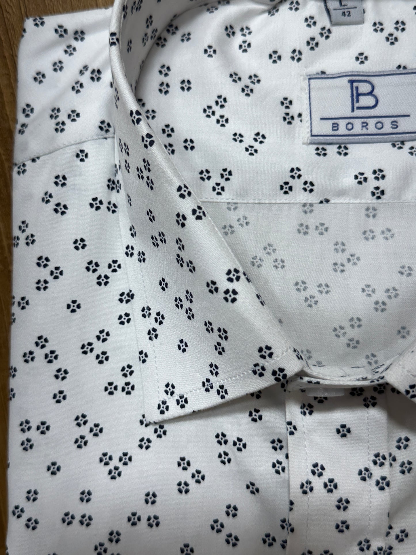 Snow White Floral Shirt