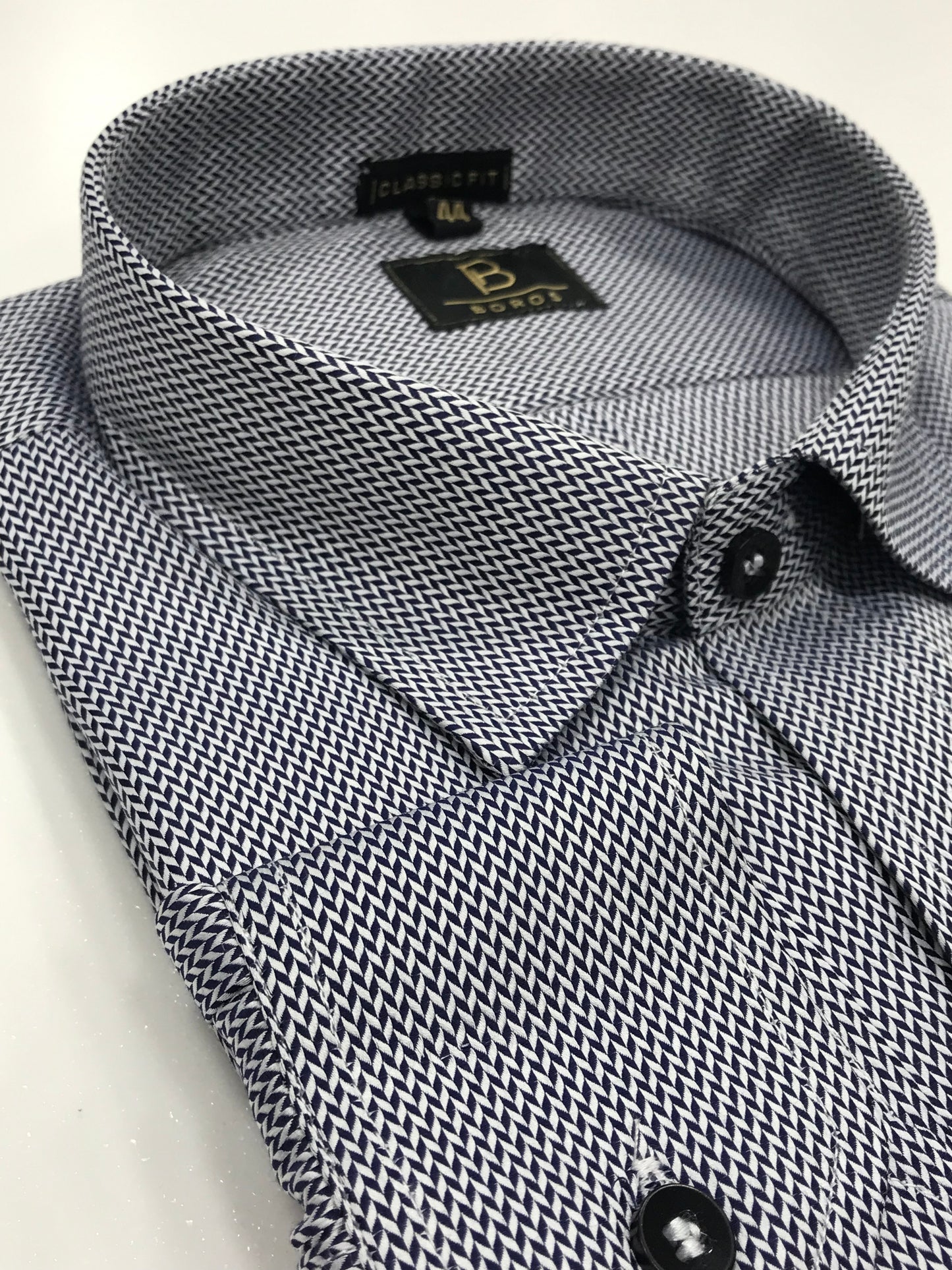 Zig zag Blue Shirt