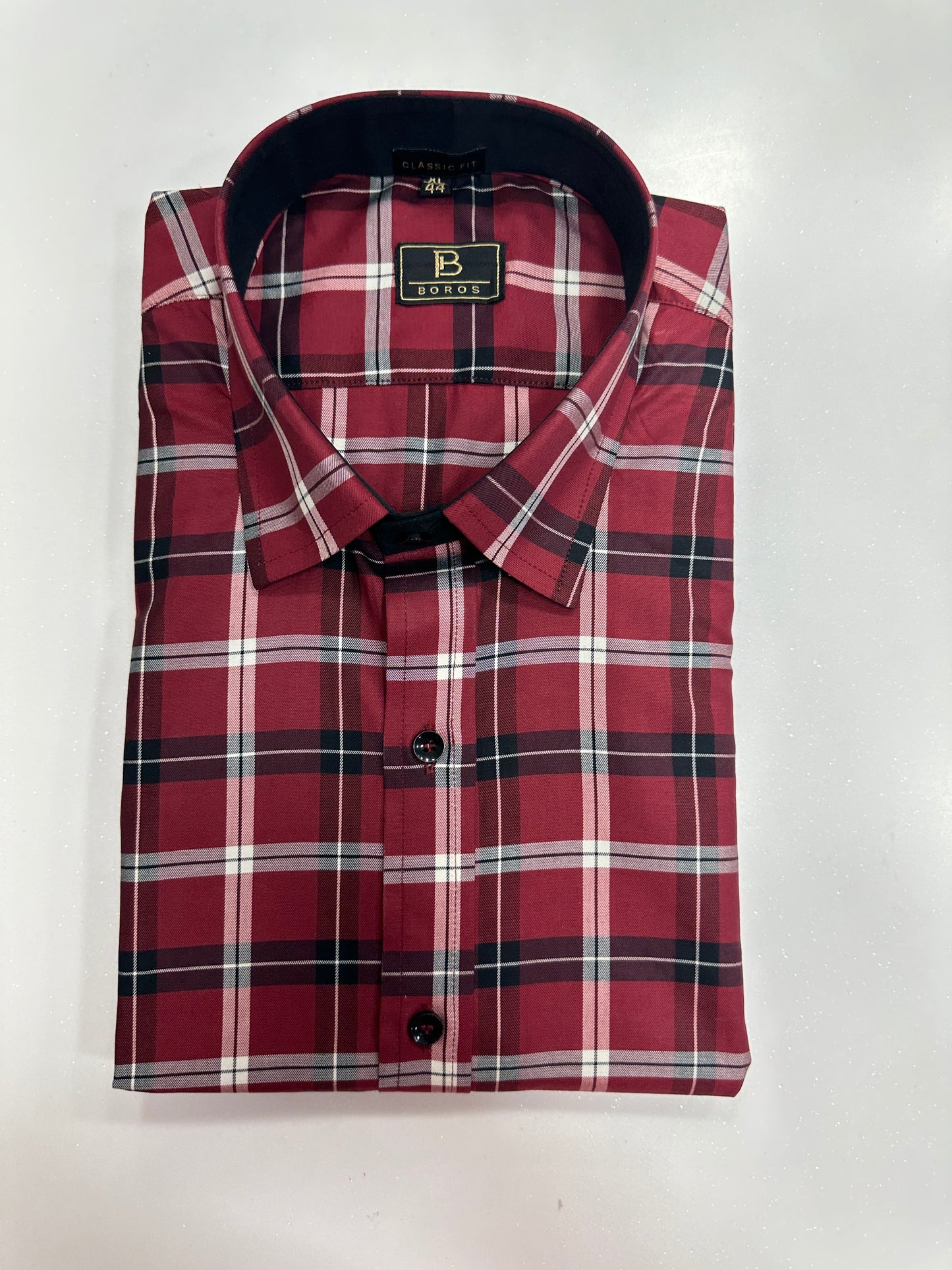 Vezzo Green Checks Shirt