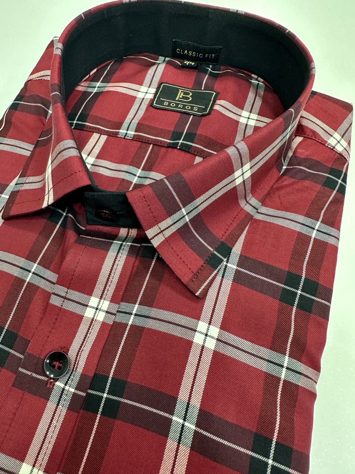 Vezzo Green Checks Shirt