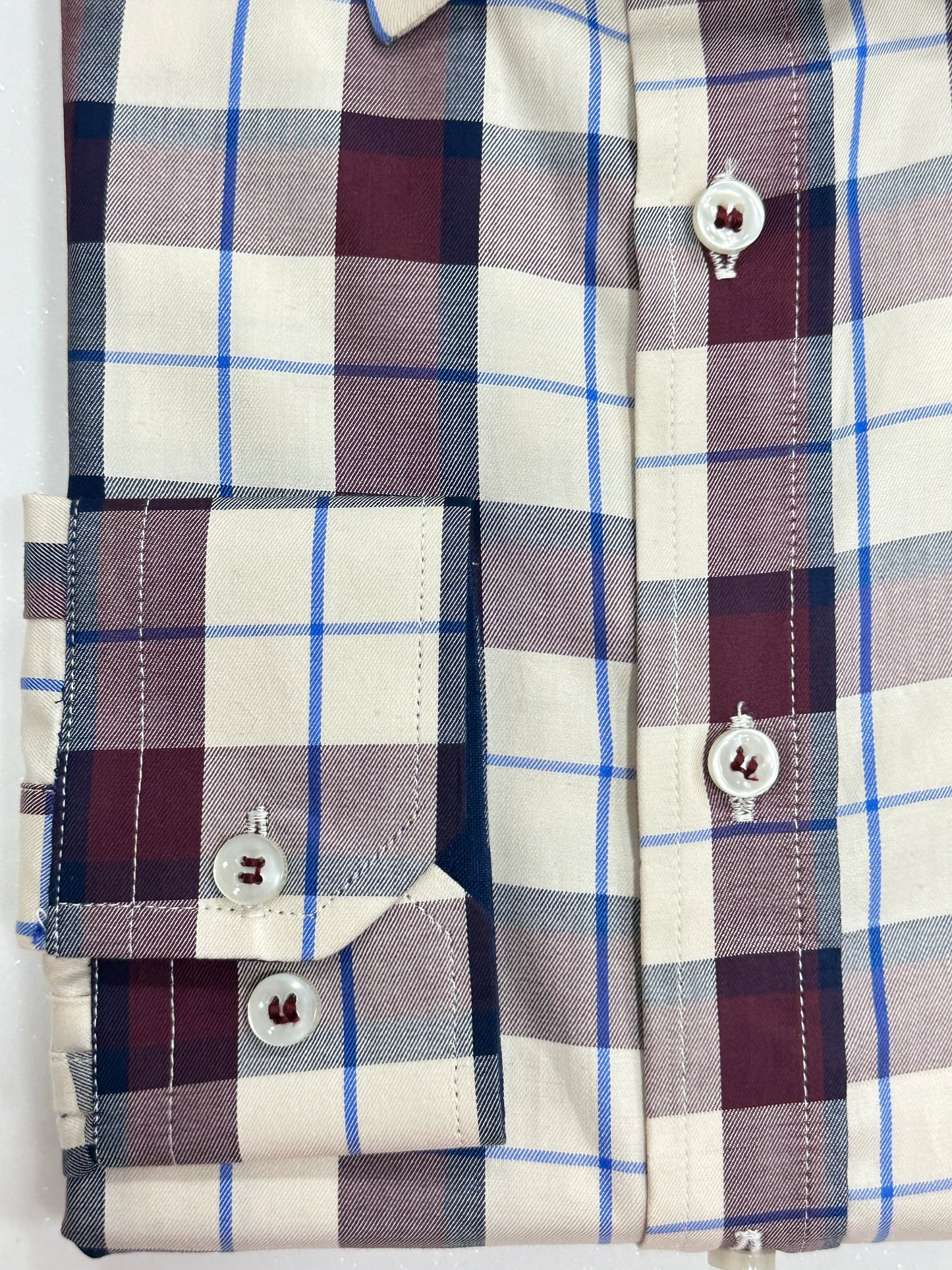 Blue Red Checks Shirt