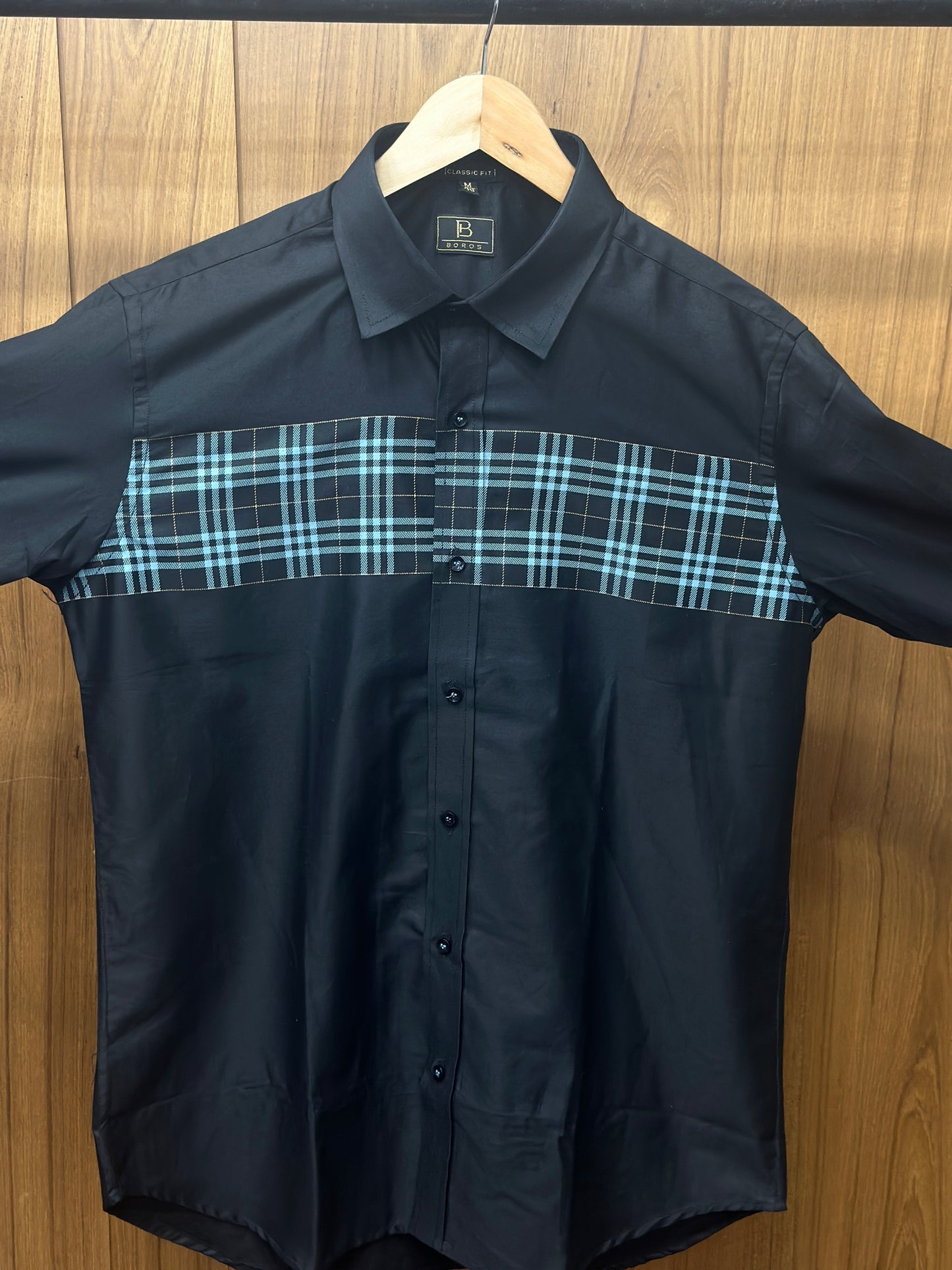 Black & Blue Checks Shirt