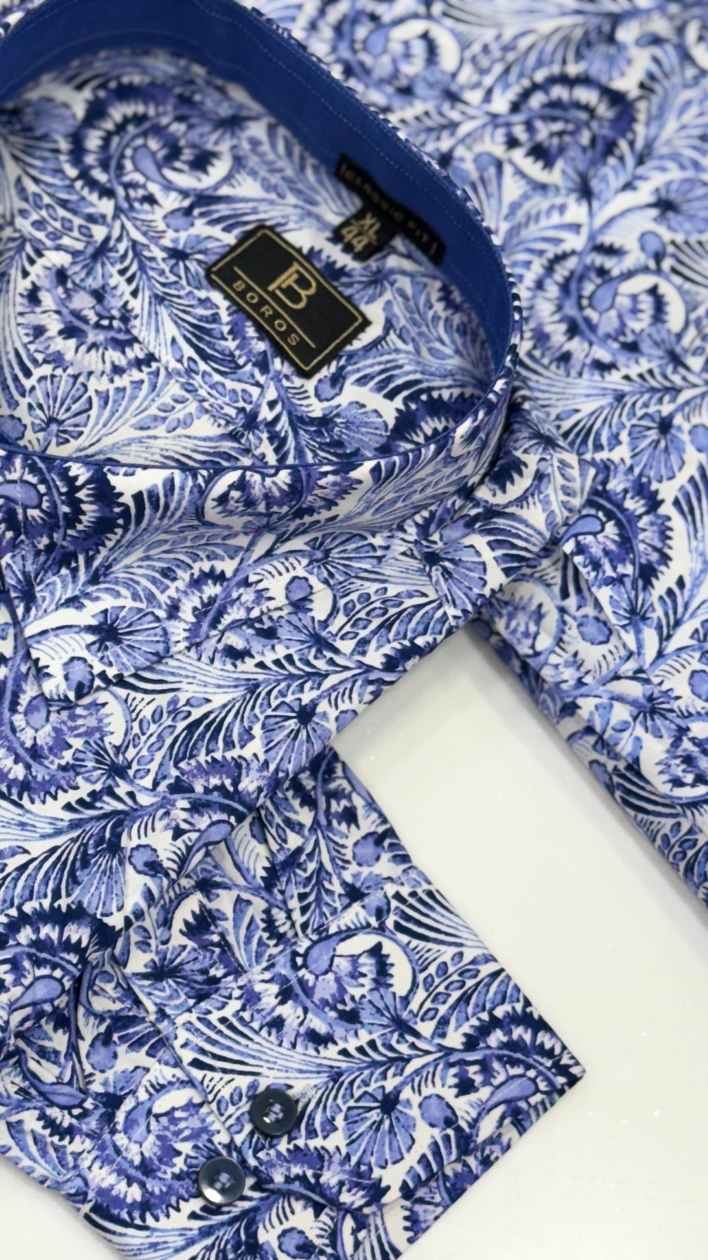 Chess Blue Print Shirt