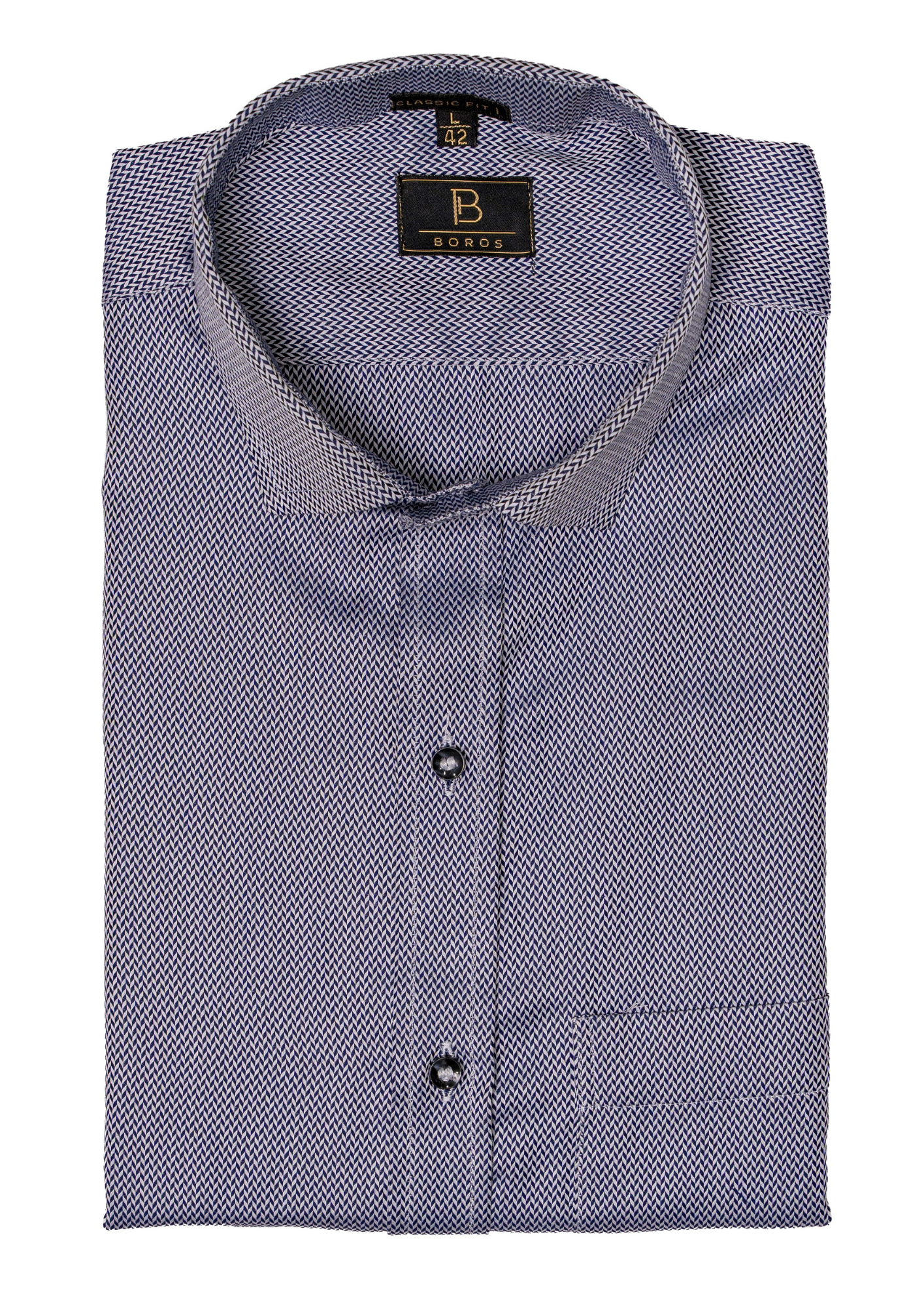 Zig zag Blue Shirt