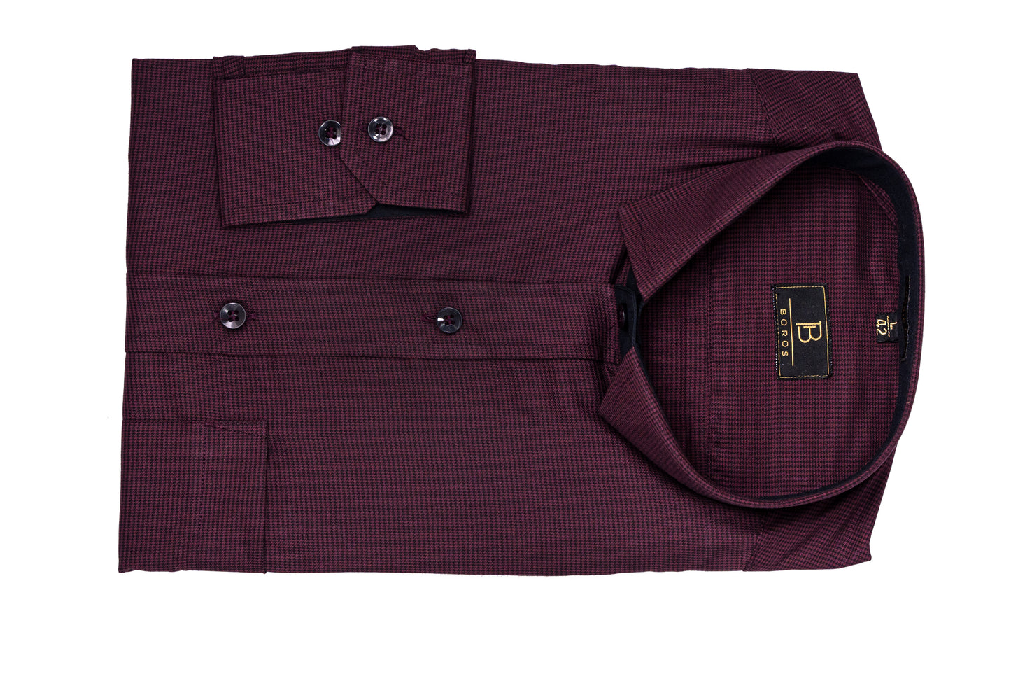 Symond Maroon Shirt