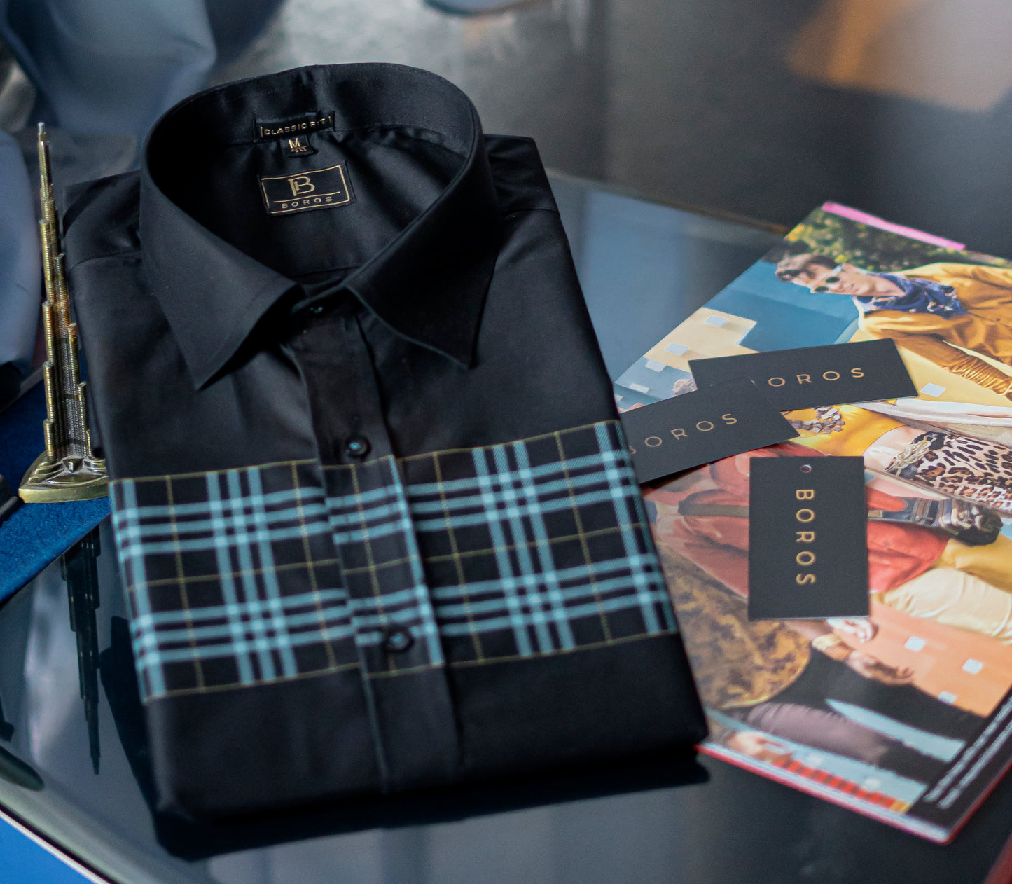Black & Blue Checks Shirt