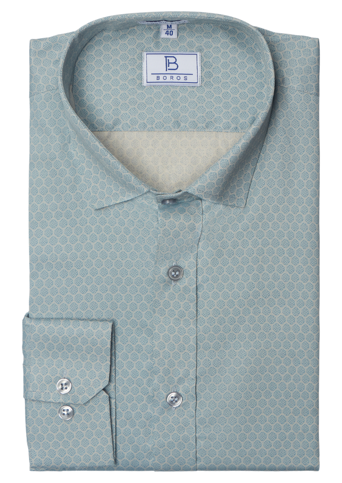 Honeycomb Blue Shirt