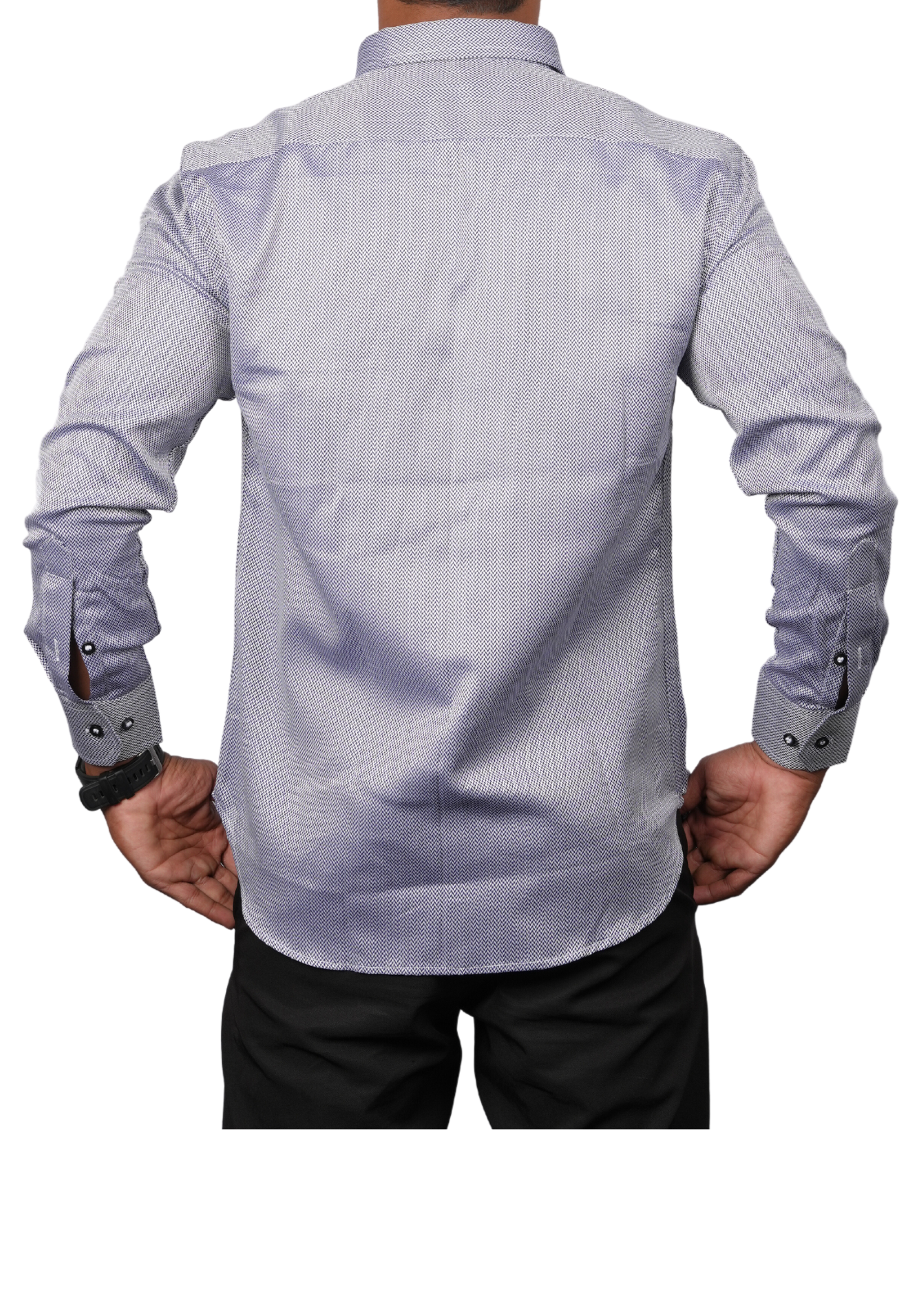 Zig zag Blue Shirt
