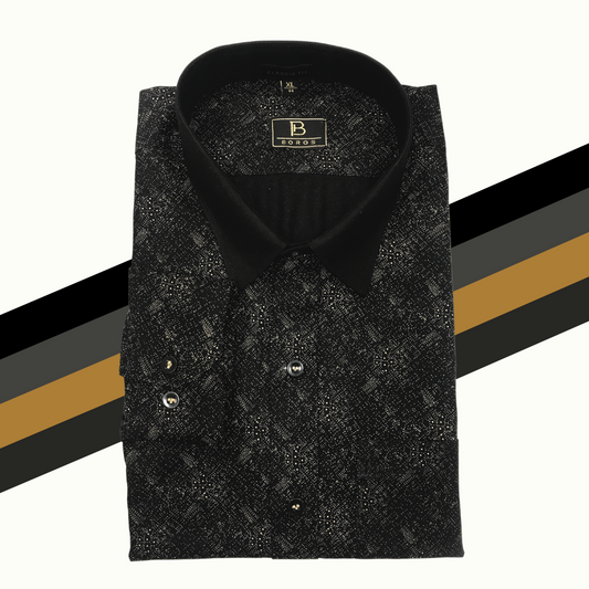 New Black Beige Spruce Shirt