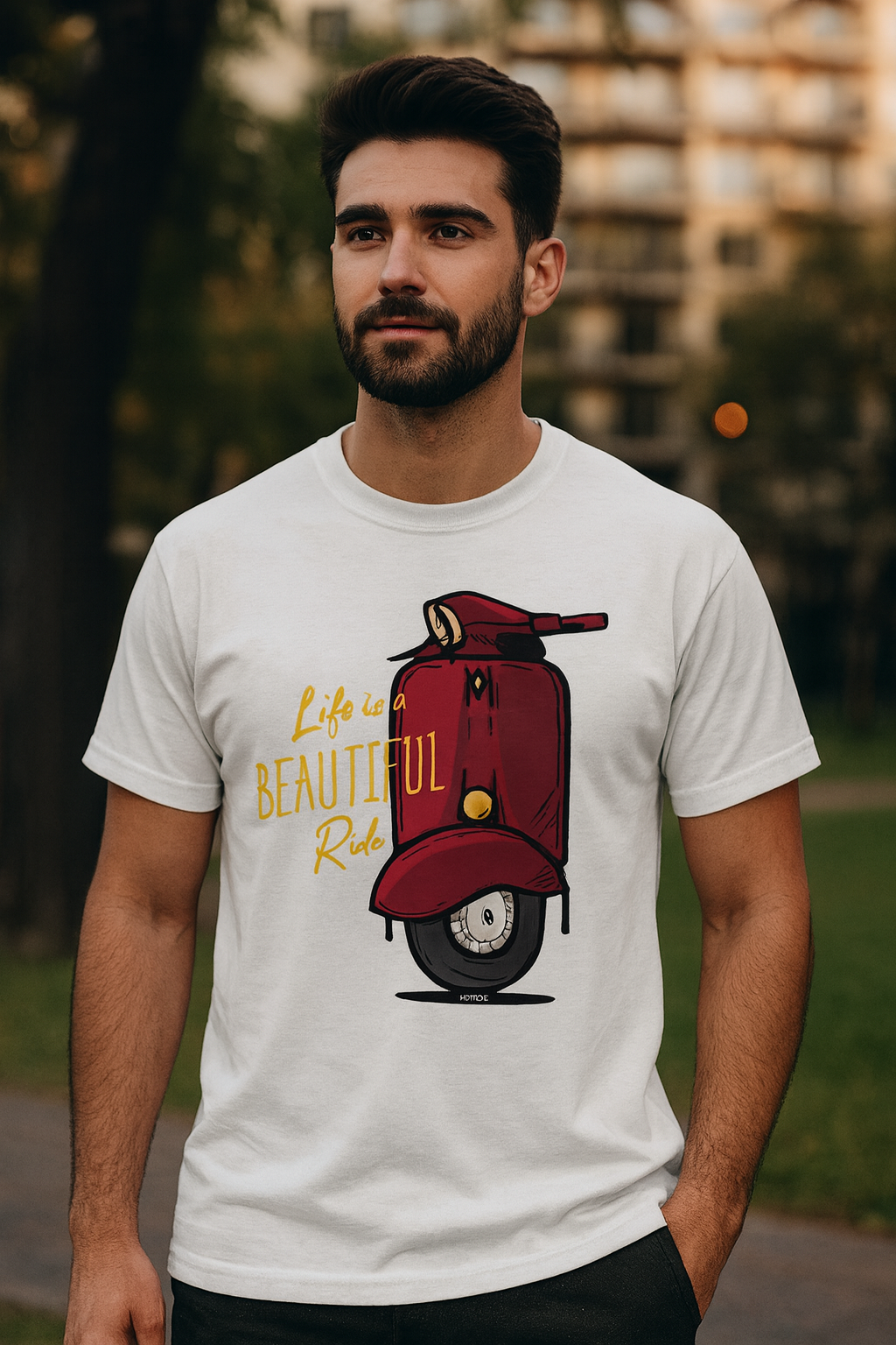 Life is a Beutiful Ride T Shirts