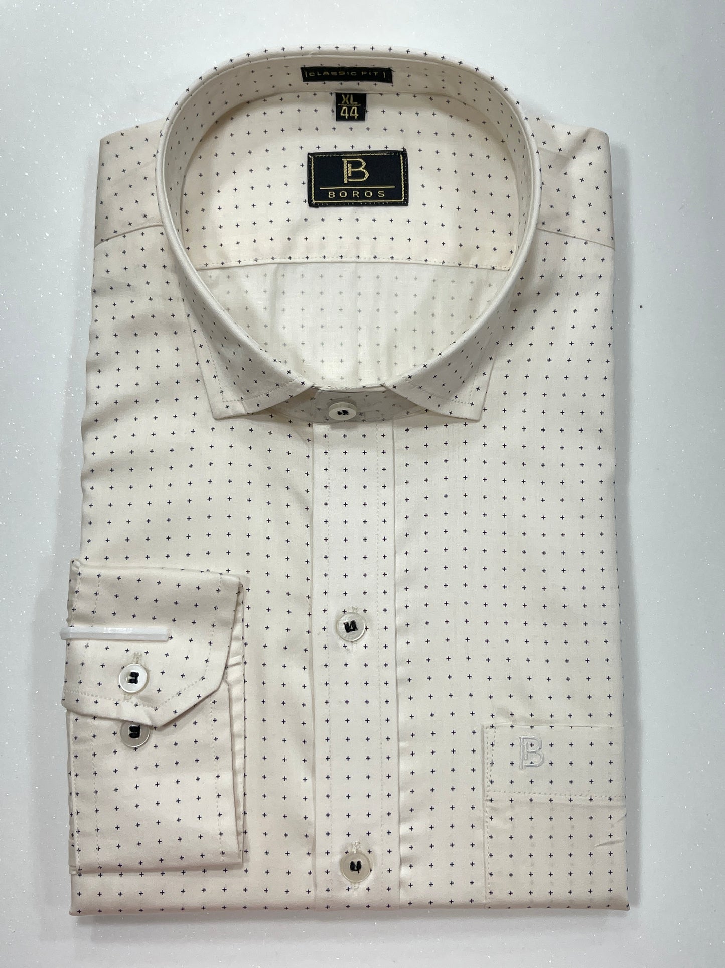 Futurstic Cream Shirt