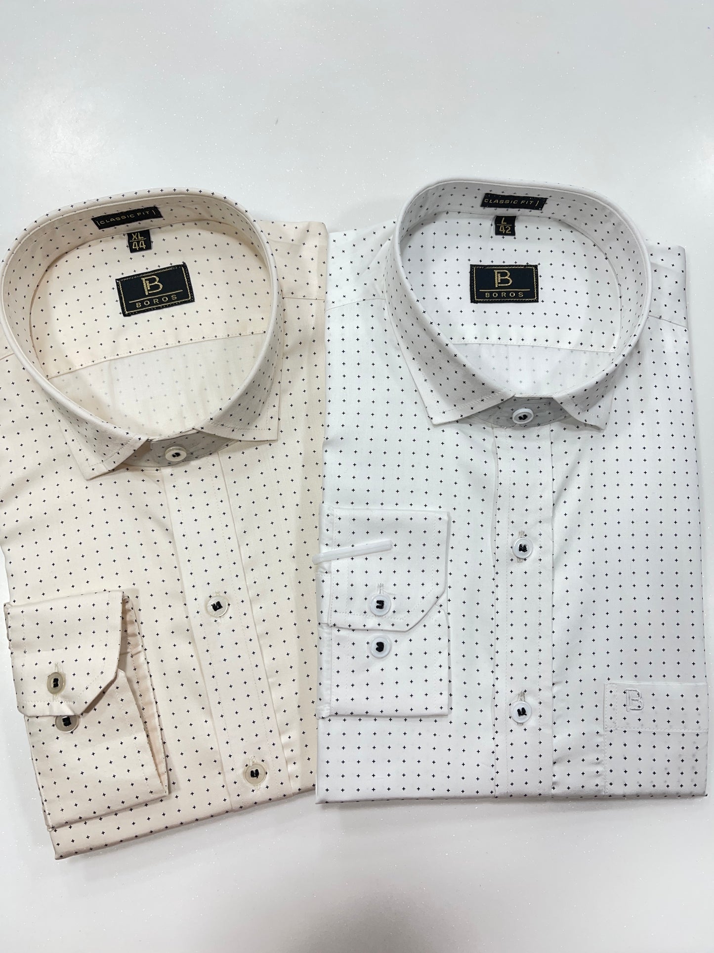 Futurstic Cream Shirt