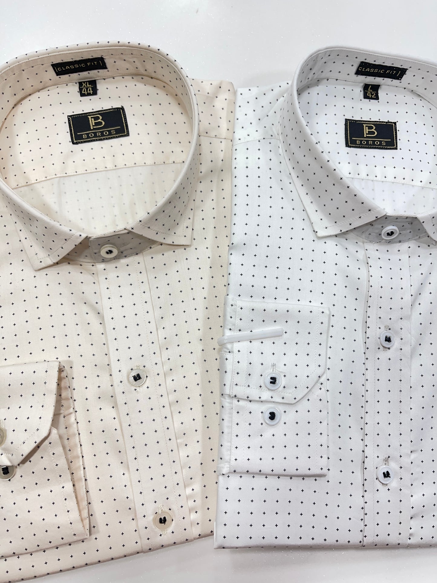 Futurstic Cream Shirt