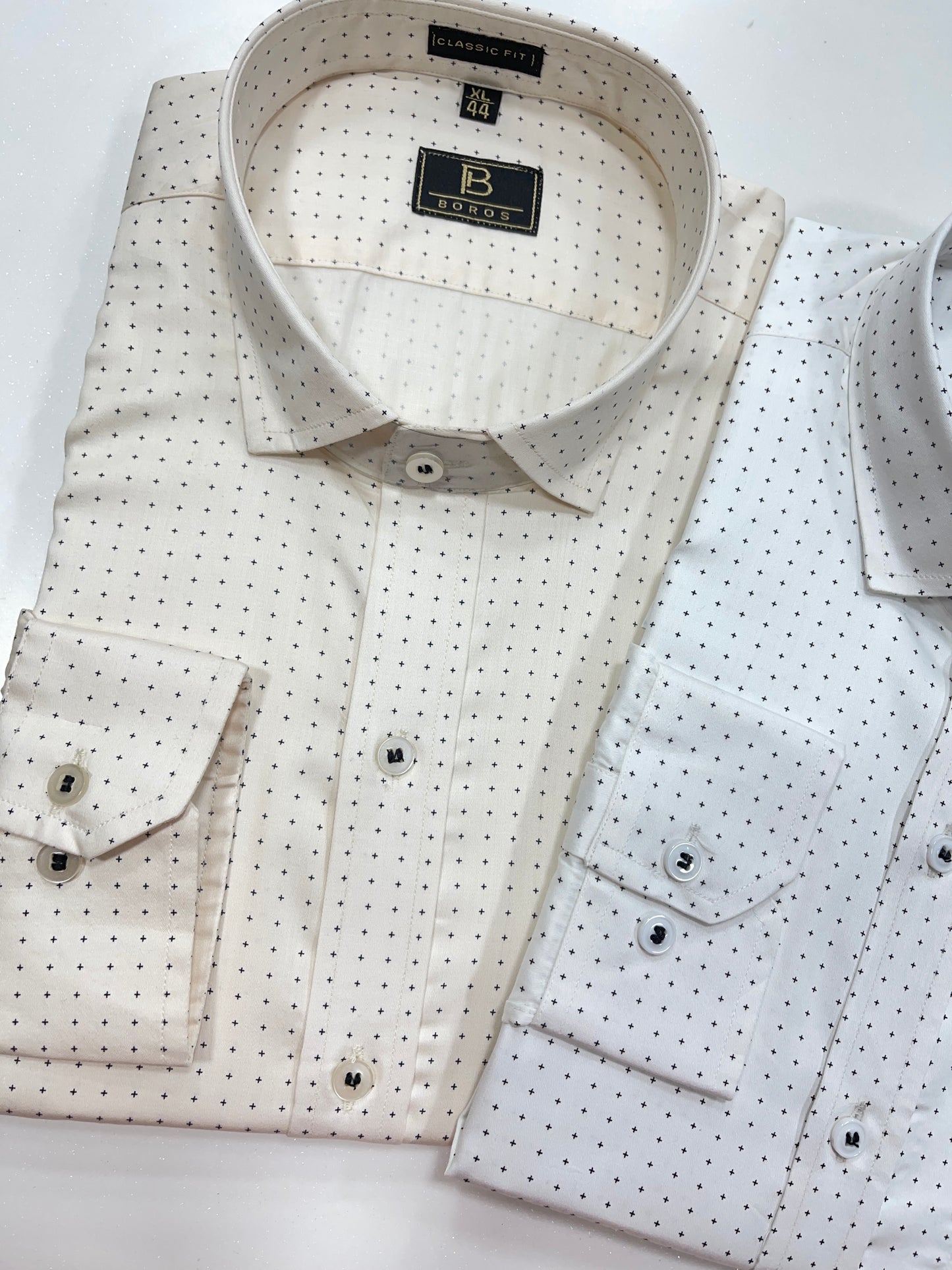 Futurstic Cream Shirt