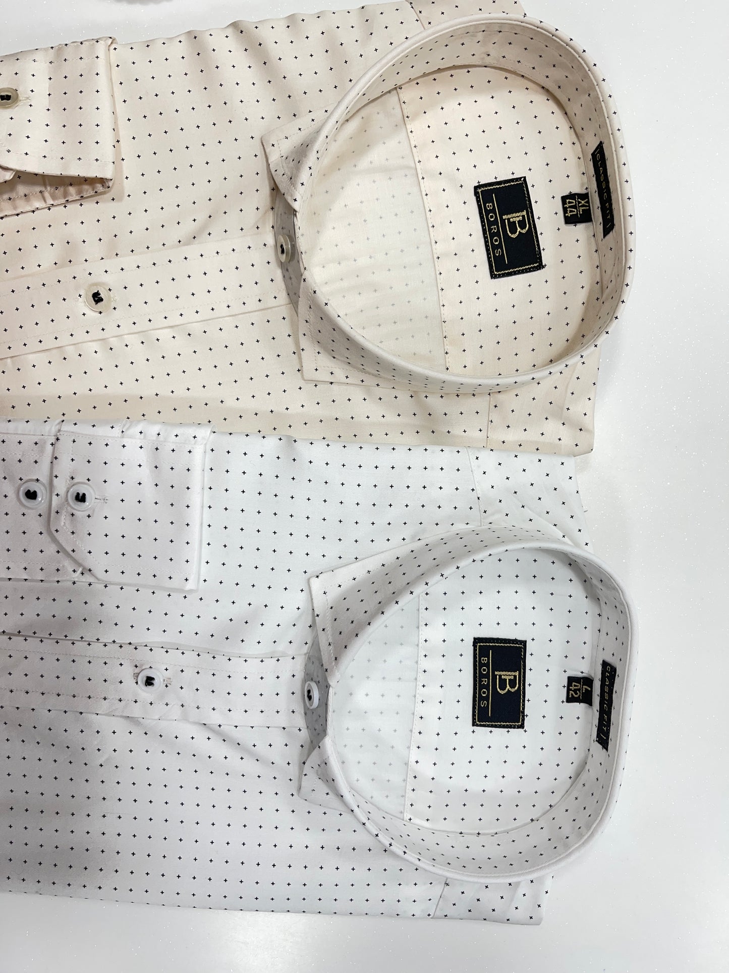 Futurstic Cream Shirt