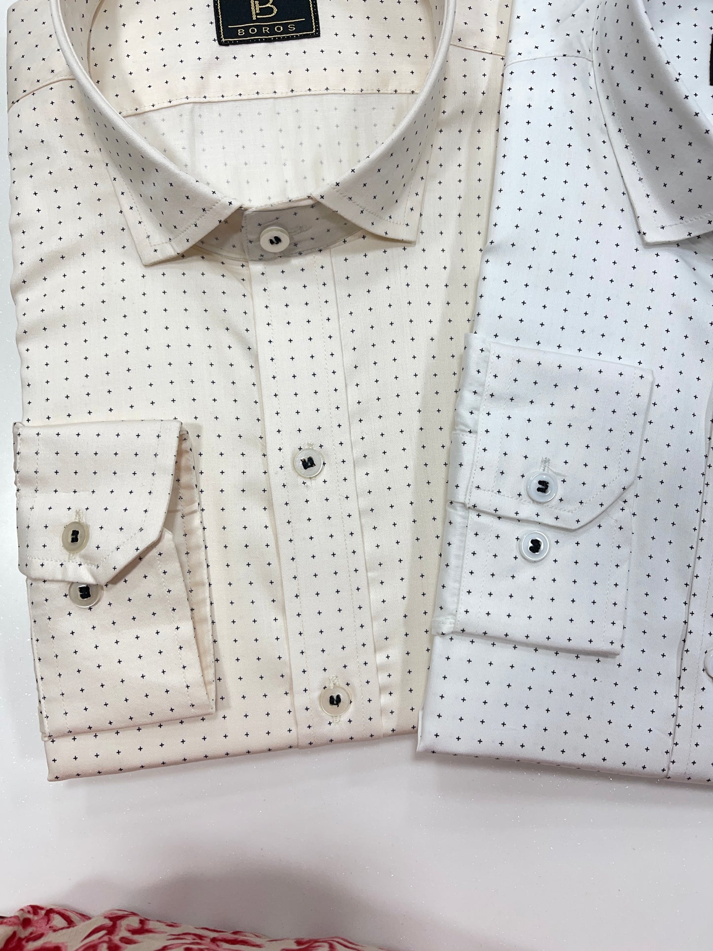 Futurstic Cream Shirt