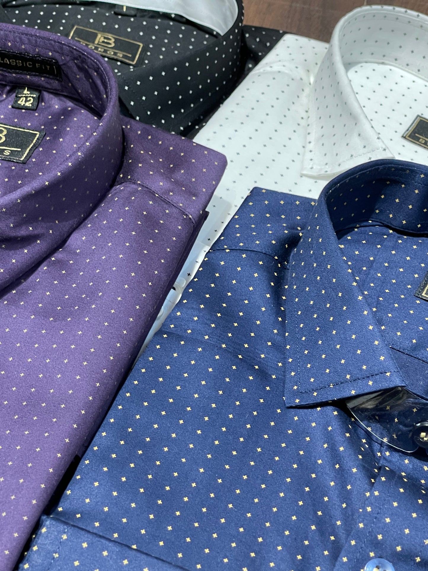 Futurstic Navy Blue Shirt