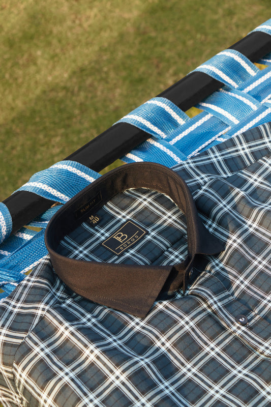 Sea foam tartan Shirt