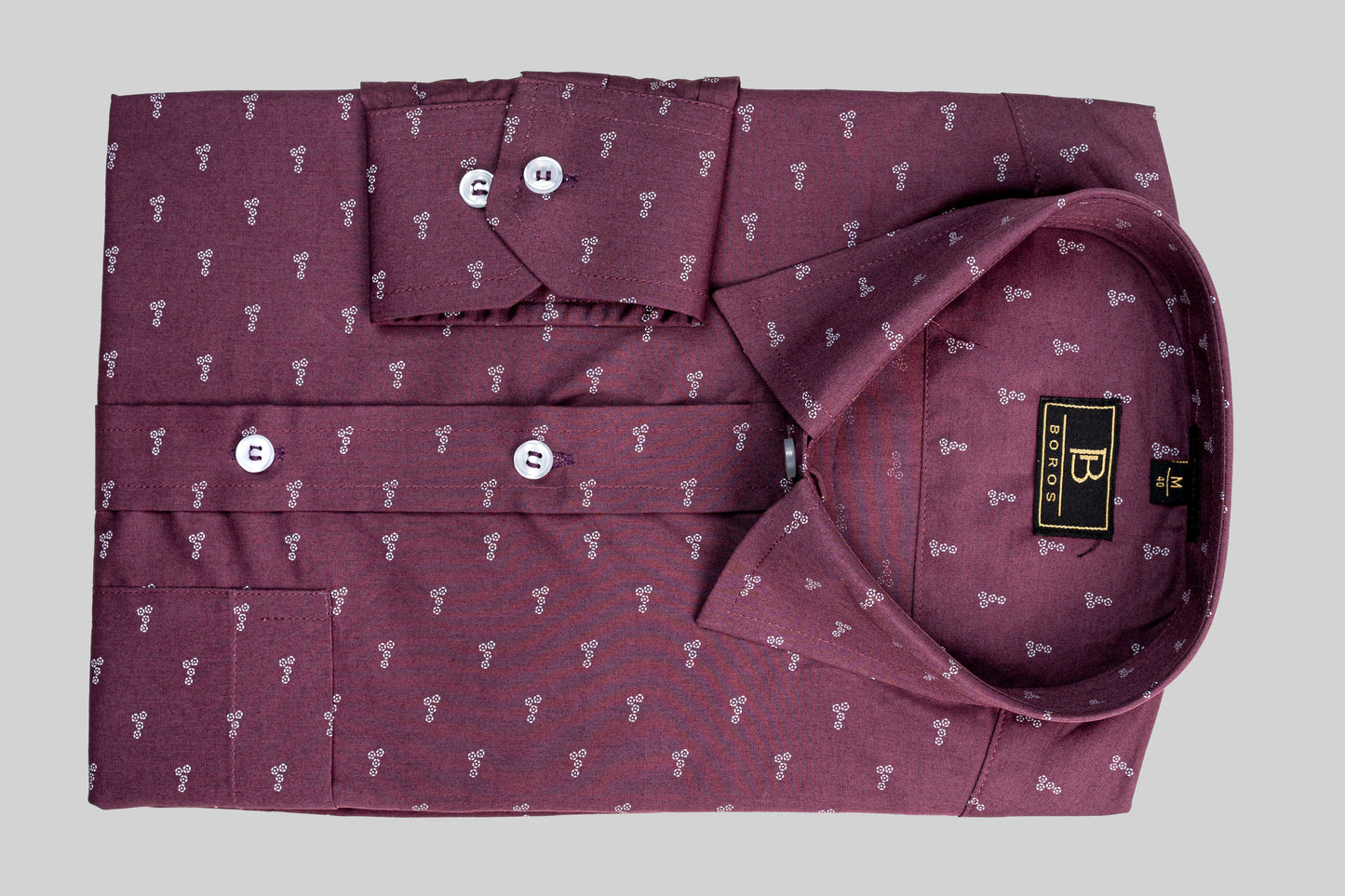 Polaris Maoon Printed Shirt