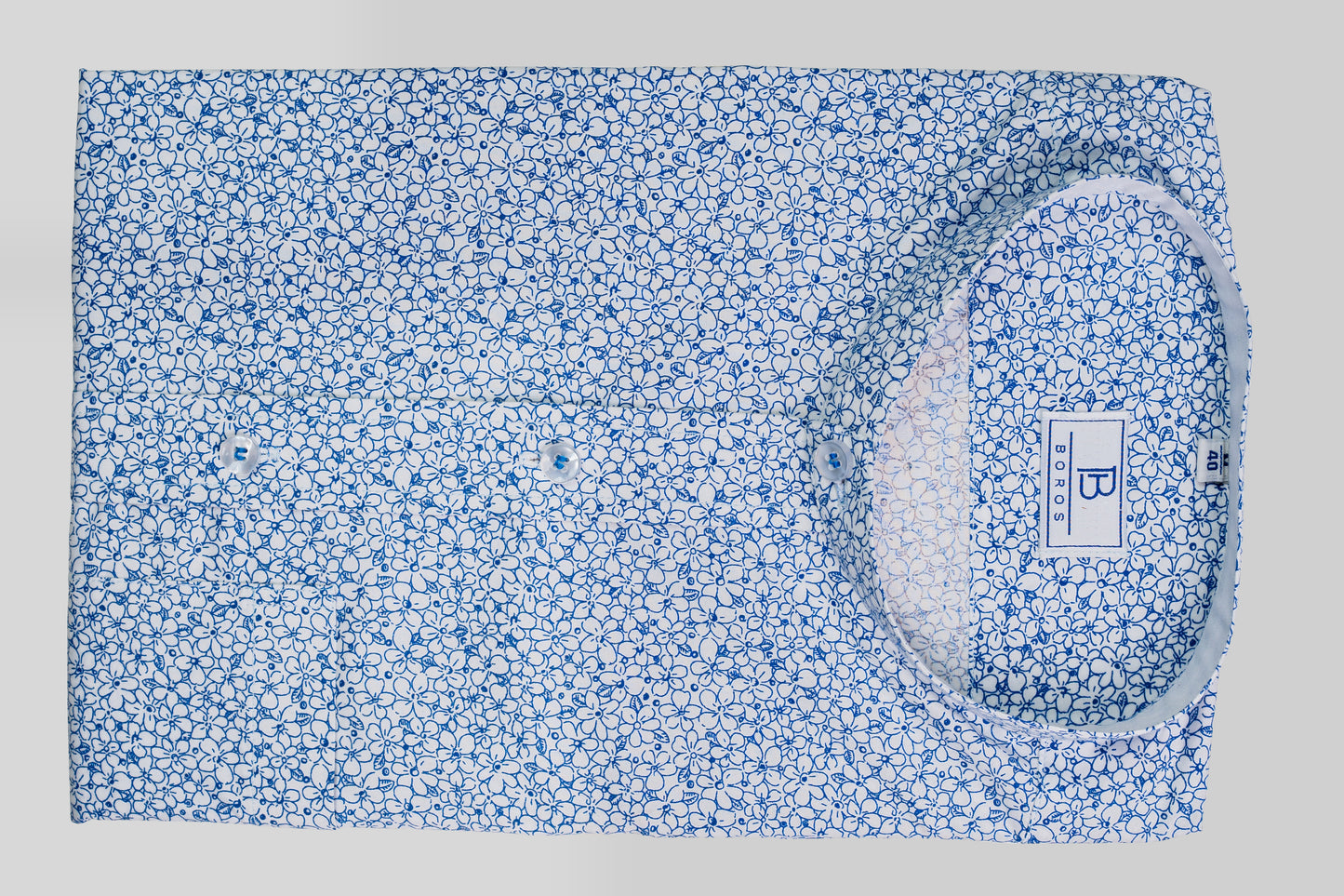 Napolean White Floral Shirt