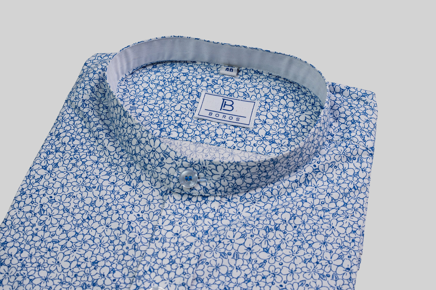 Napolean White Floral Shirt