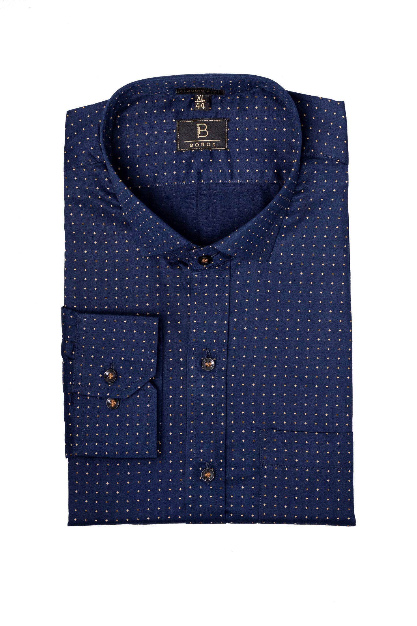 Futurstic Navy Blue Shirt