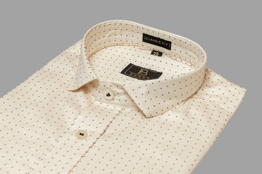 Futurstic Cream Shirt