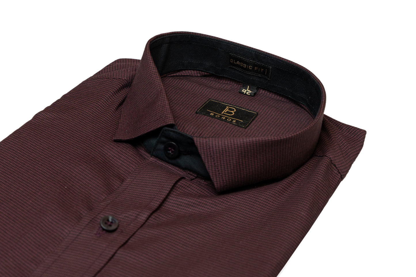 Symond Maroon Shirt