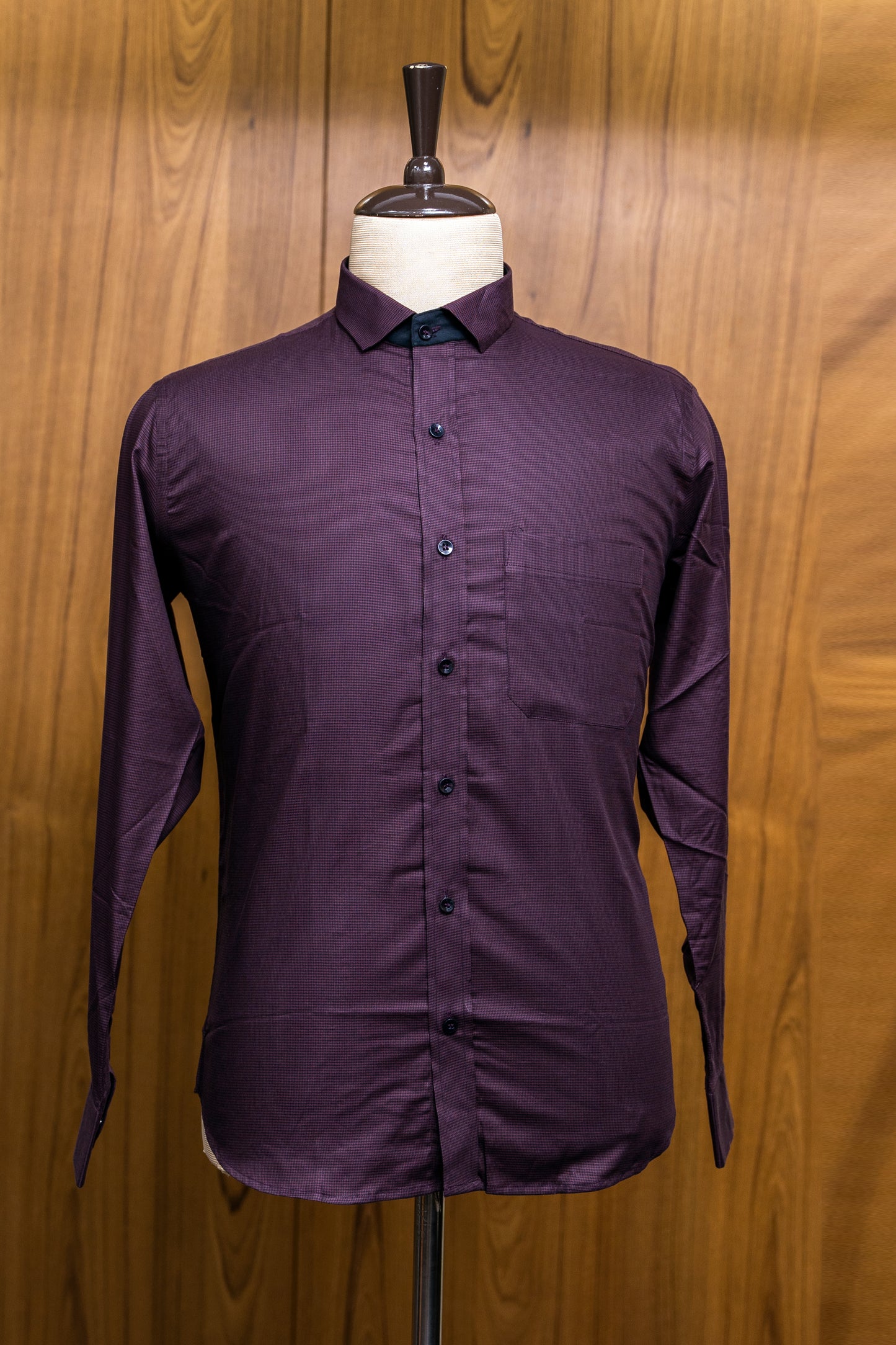 Symond Maroon Shirt