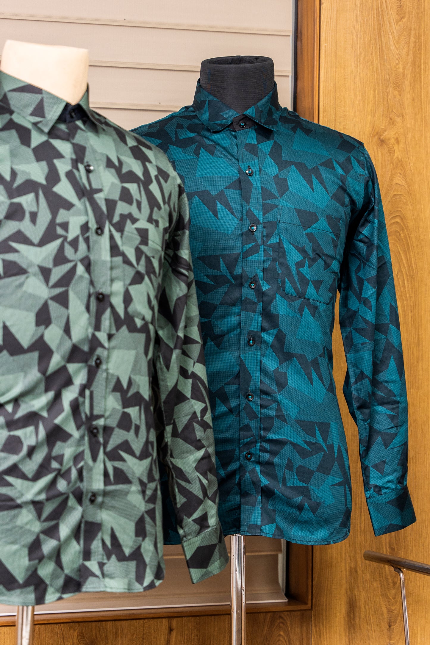 Hinter Green Printed