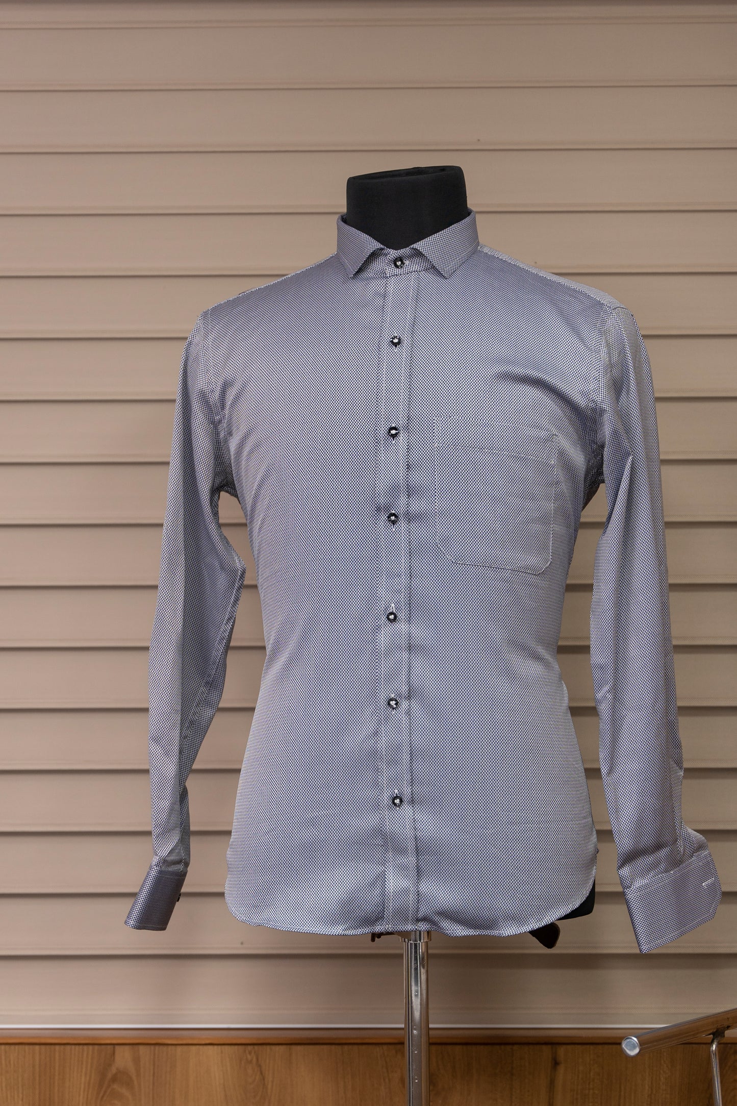 Zig zag Blue Shirt