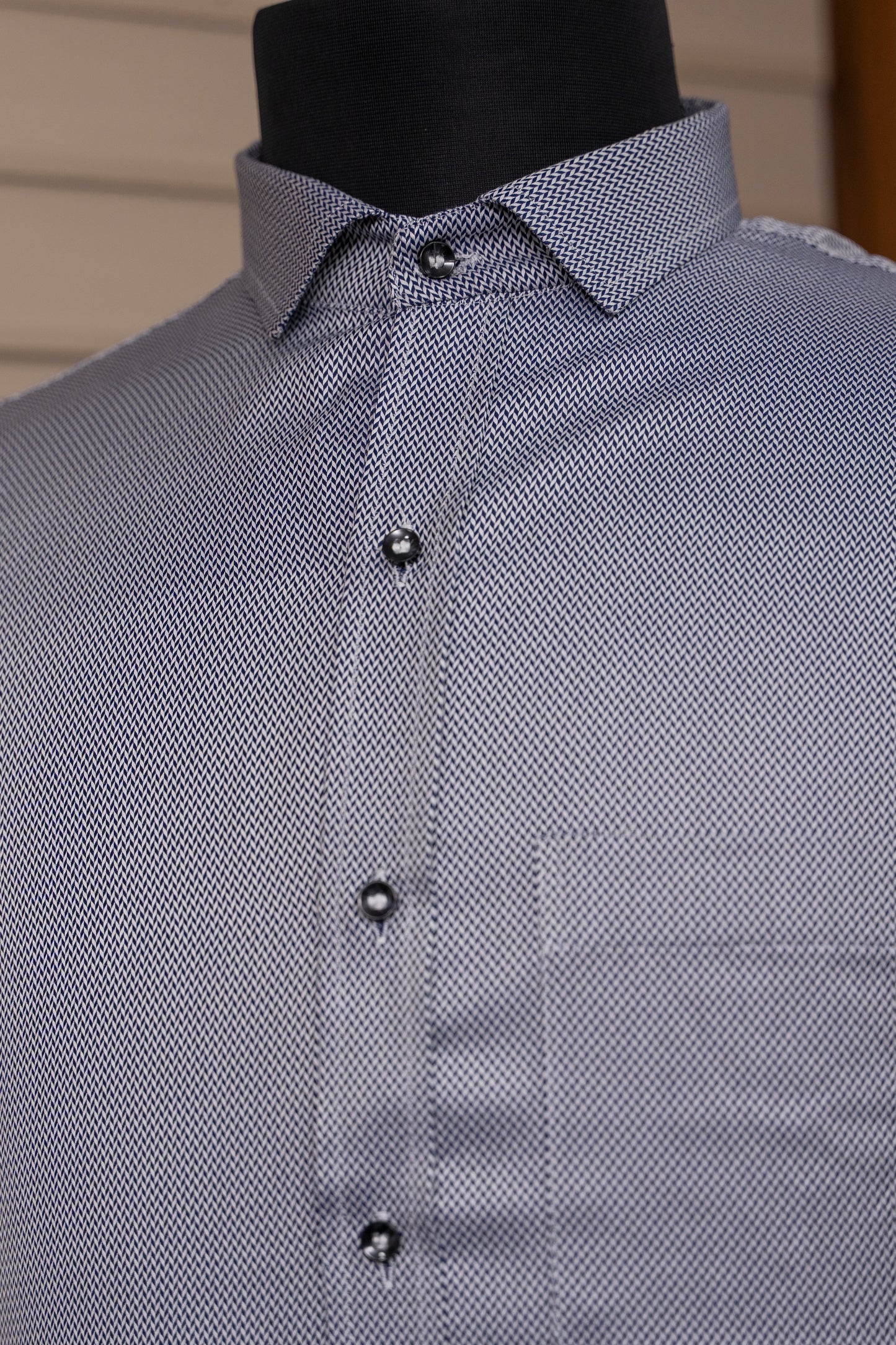 Zig zag Blue Shirt