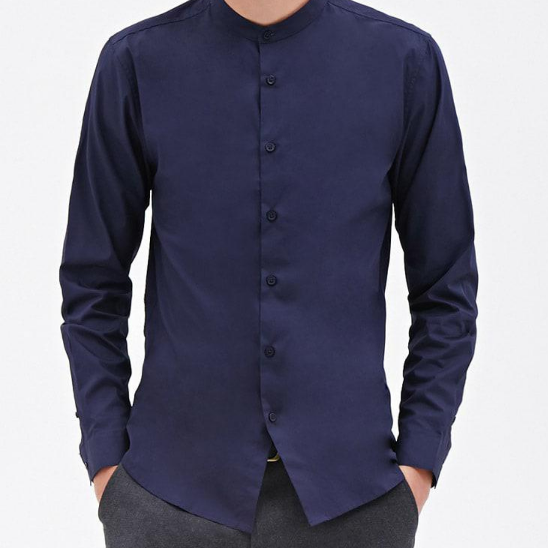 Basic Navy Blue Shirt