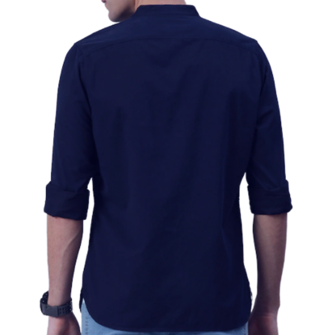 Basic Navy Blue Shirt