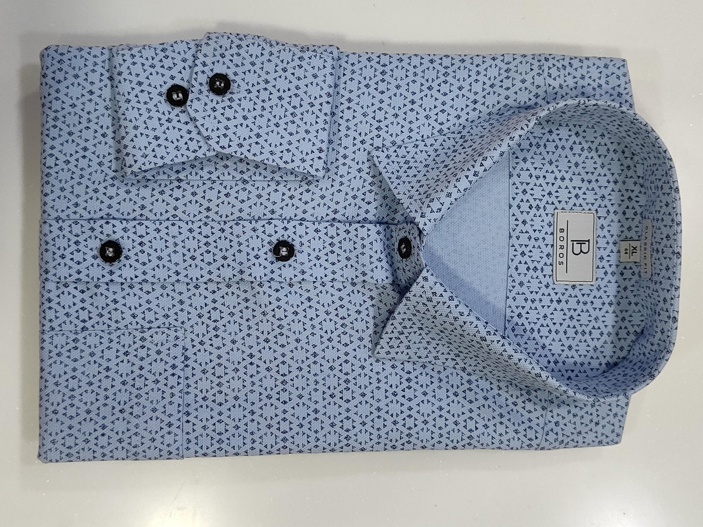 Triangle Blue Shirt
