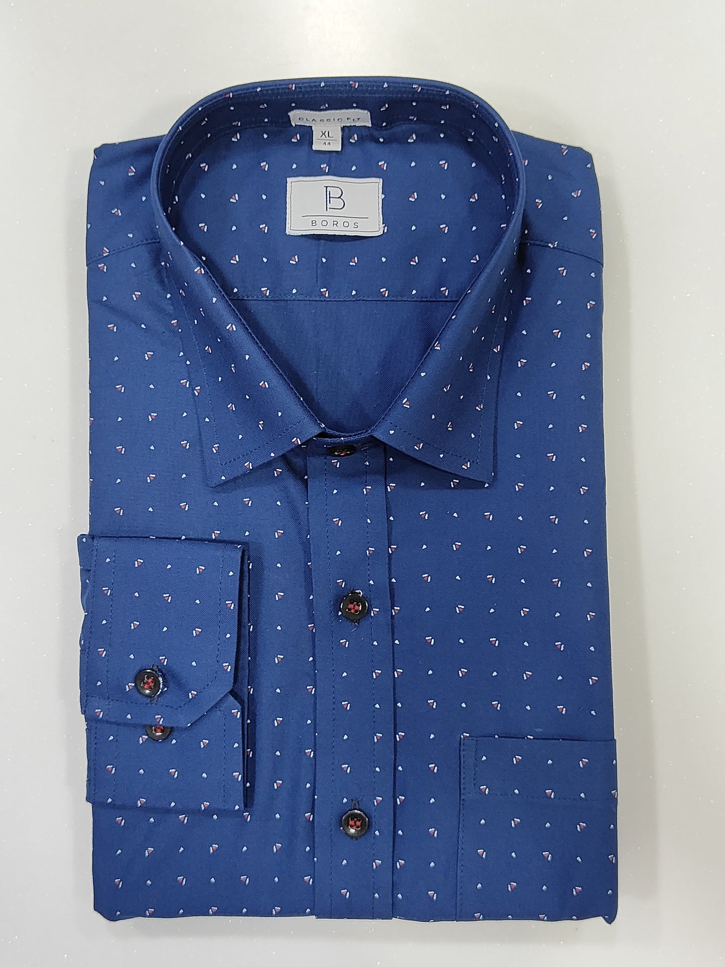 Clear Blue Print Shirt