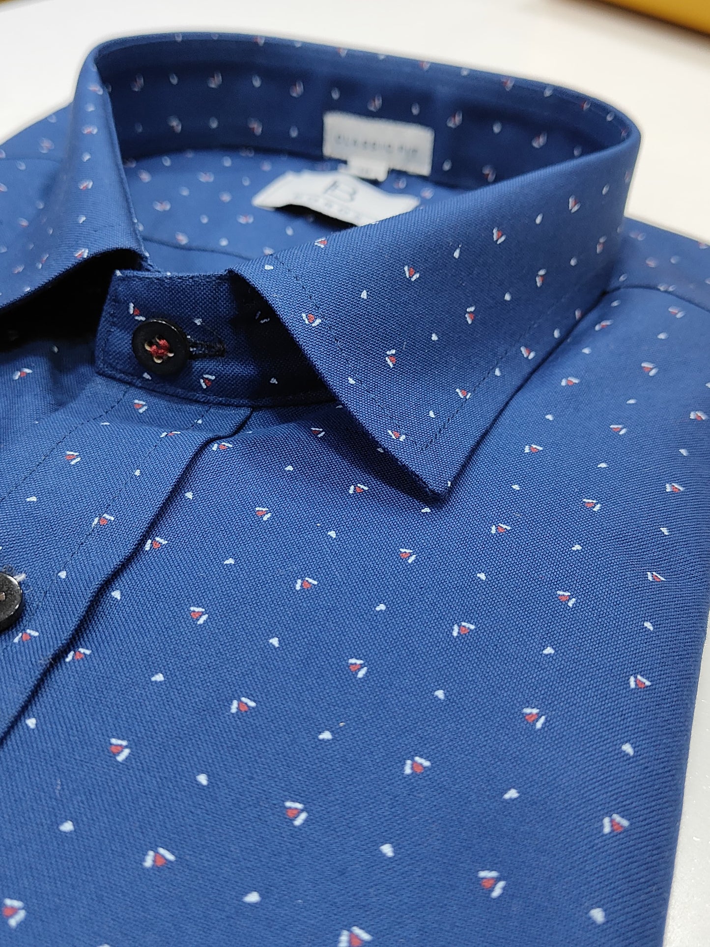 Clear Blue Print Shirt