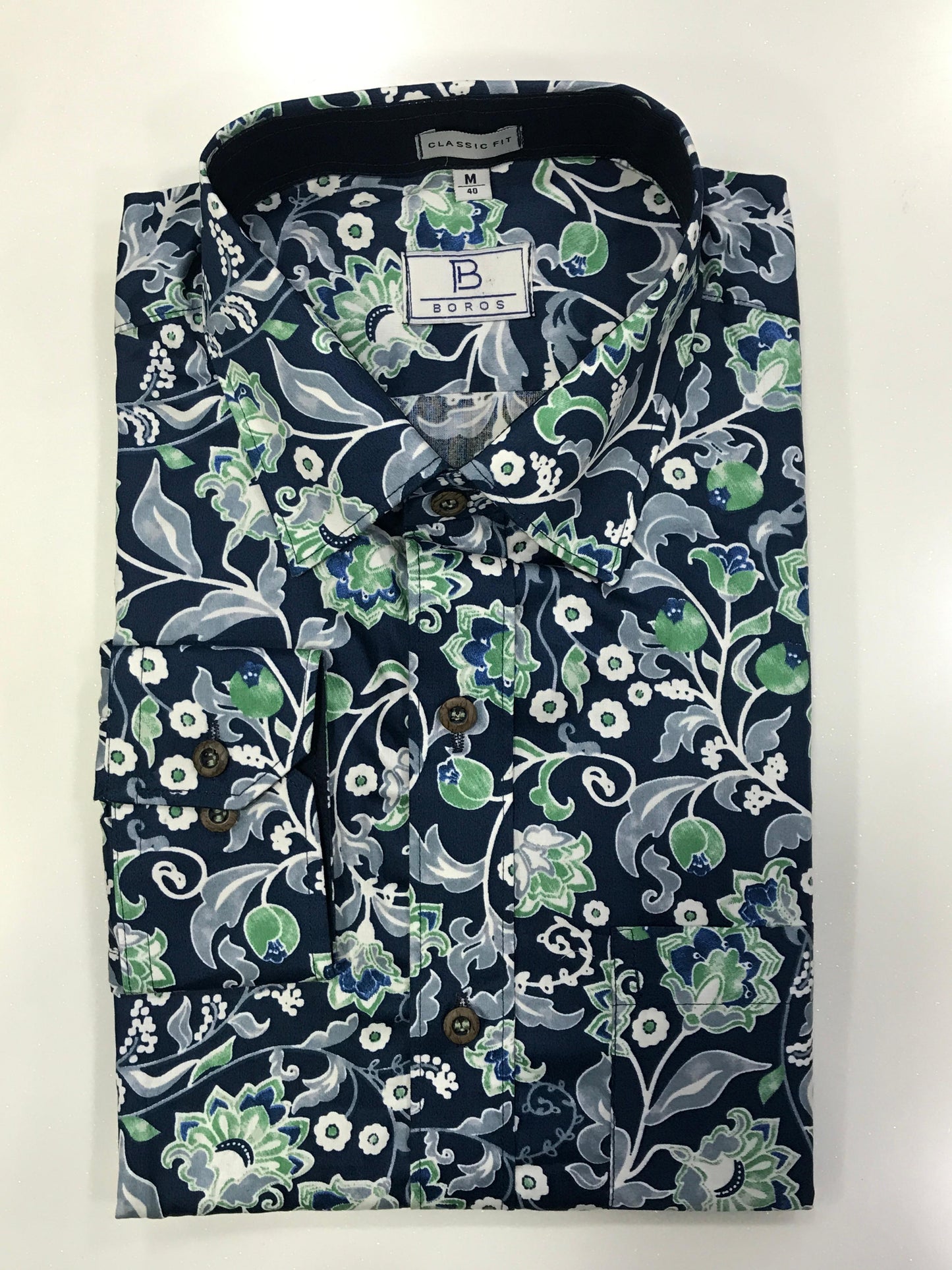 Turtle Blue Print Shirt